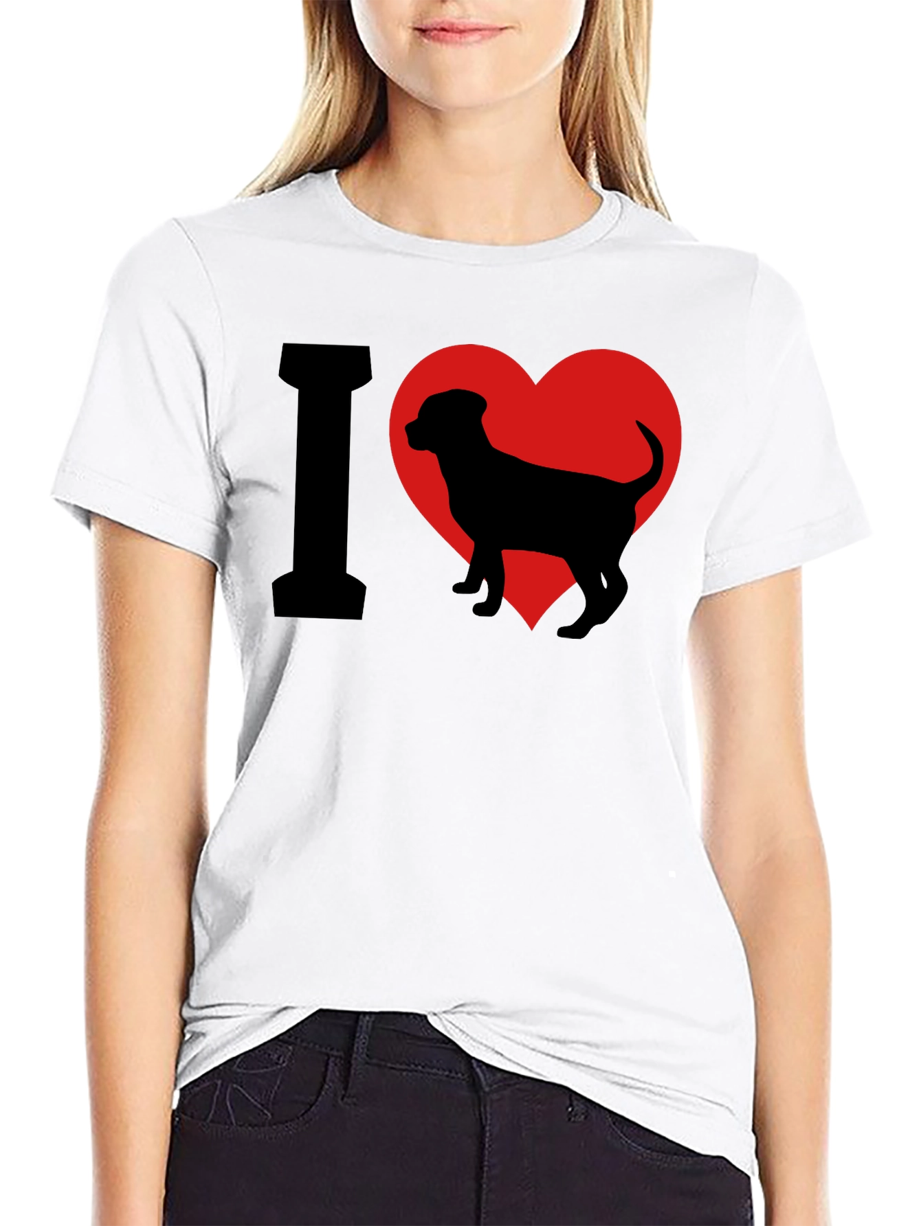 Camiseta Amo a los Perros - Diseño Adorable