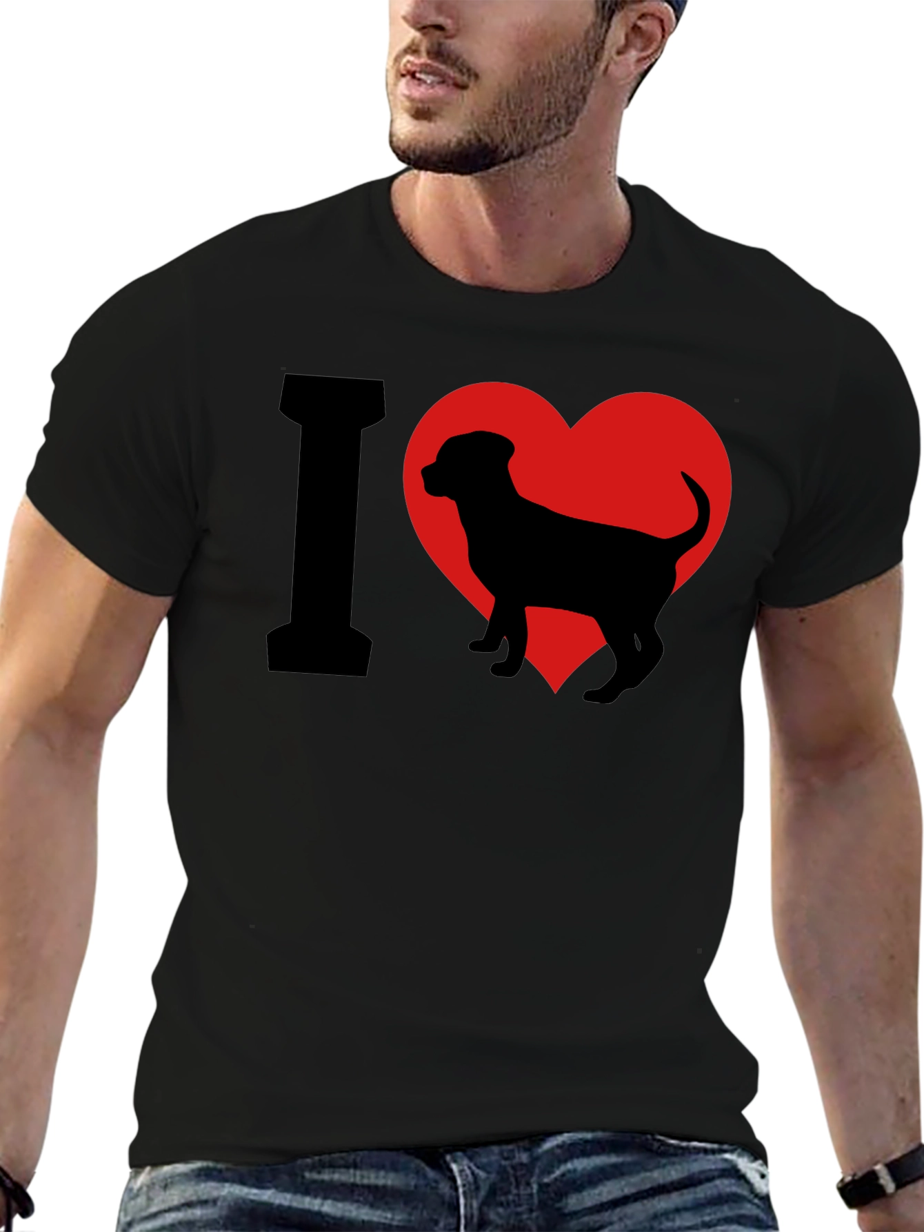 Camiseta Amo a los Perros - Diseño Adorable