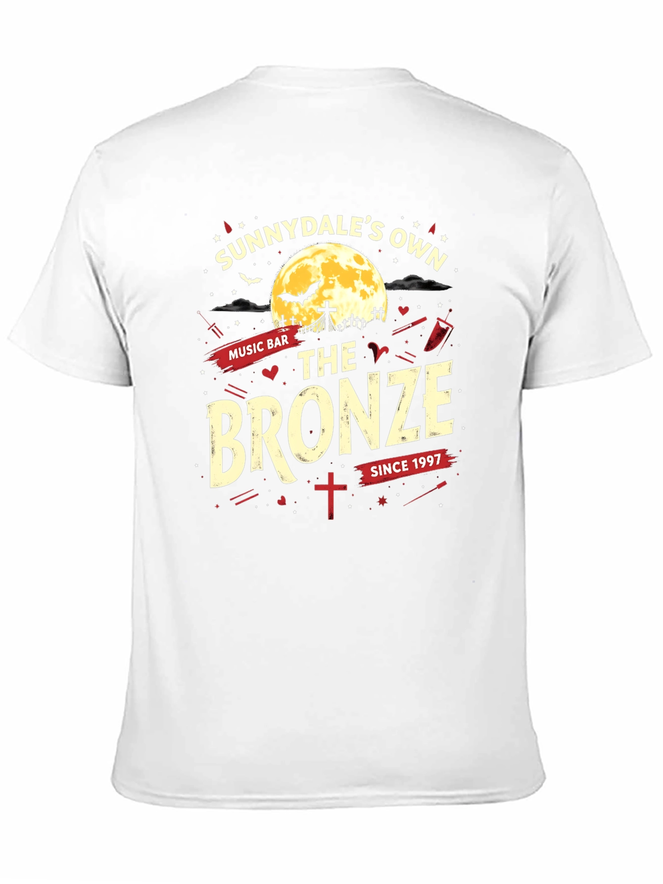 Camiseta Negra: The Bronze Sunnydales Own