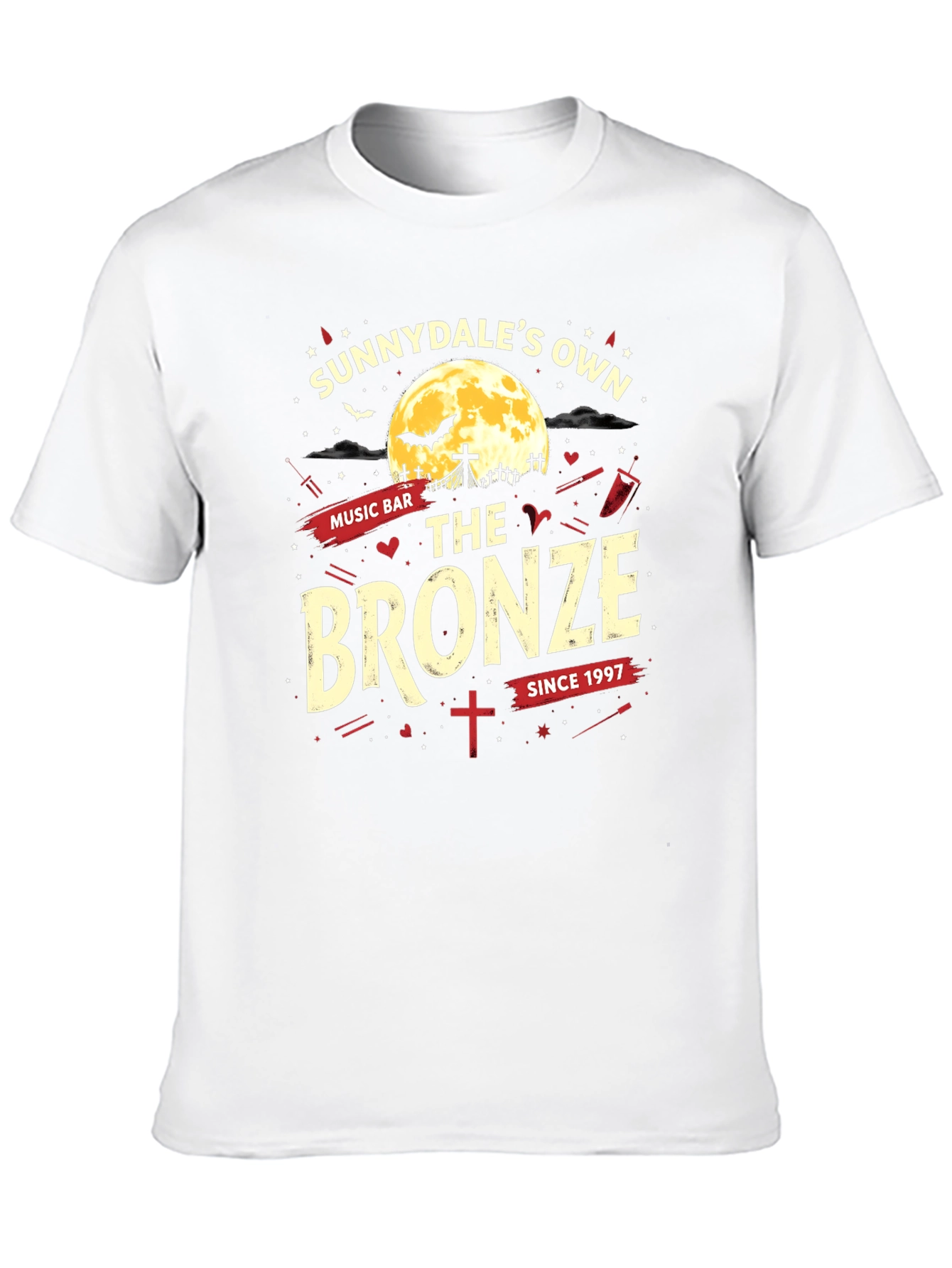 Camiseta Negra: The Bronze Sunnydales Own