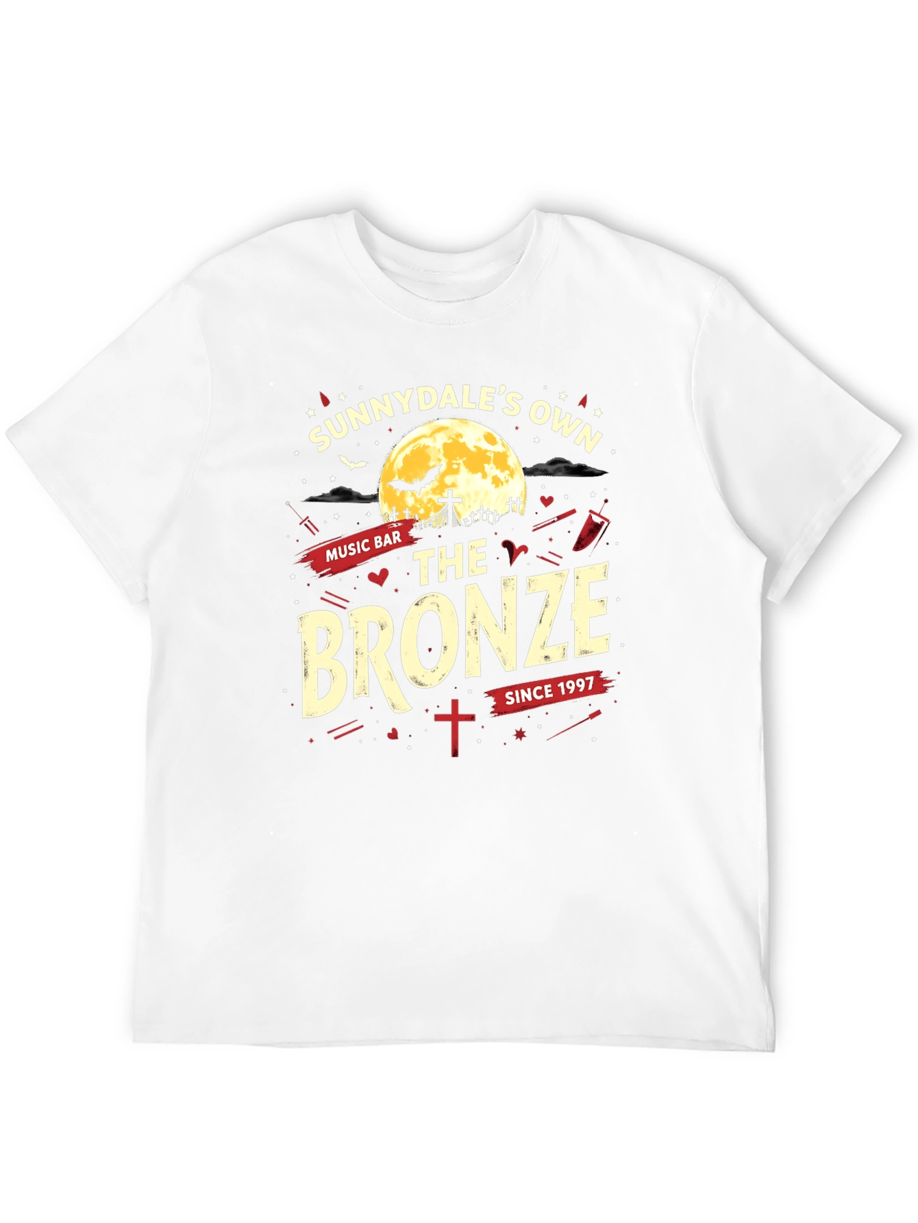 Camiseta Negra: The Bronze Sunnydales Own