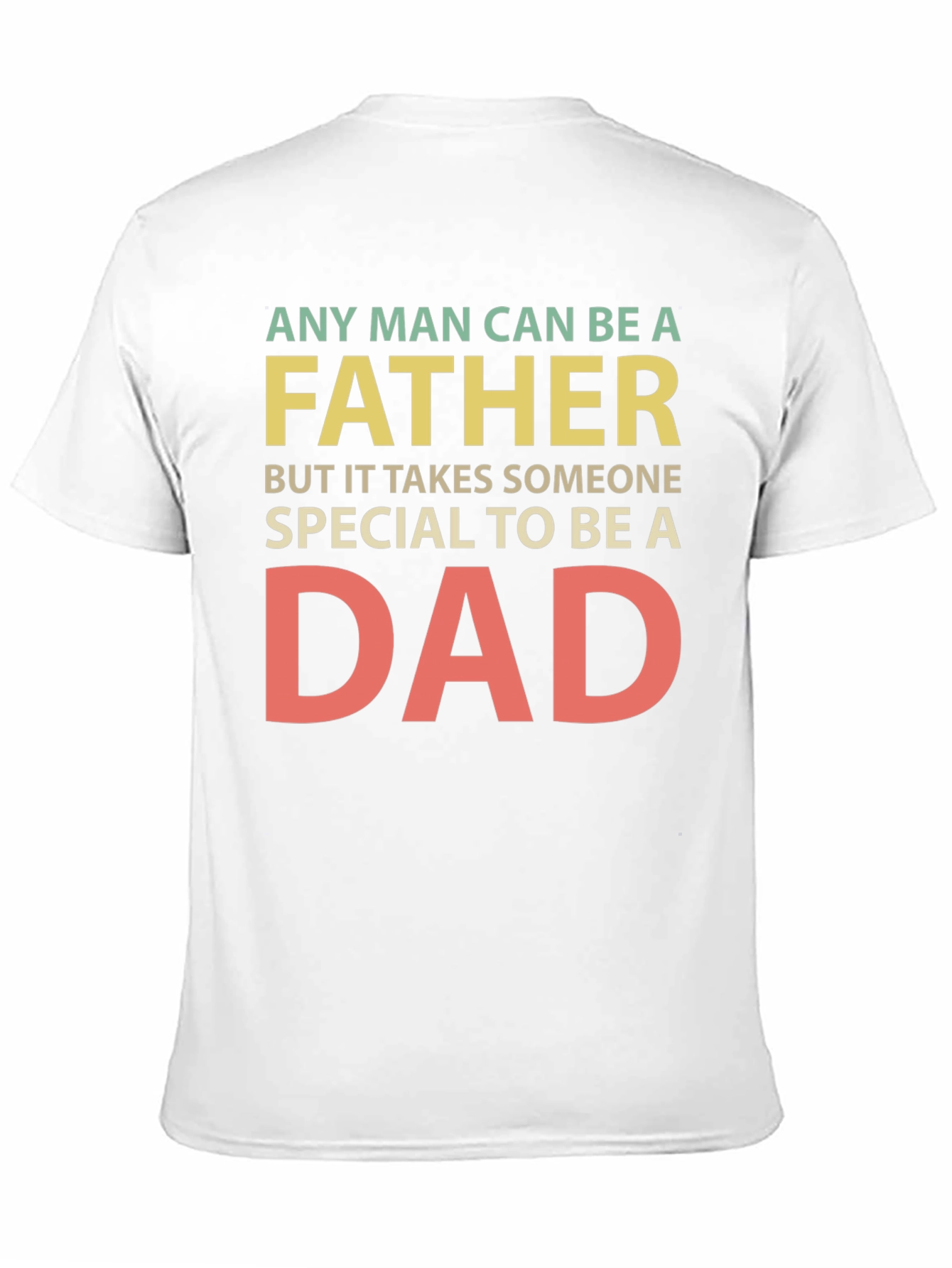 Camiseta Negra Padre Especial para Hombre