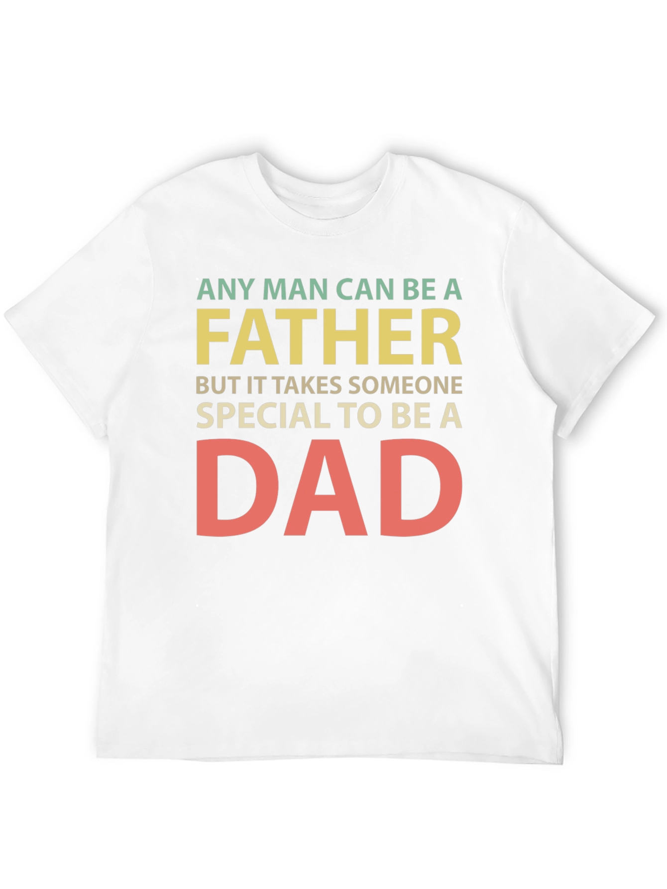 Camiseta Negra Padre Especial para Hombre