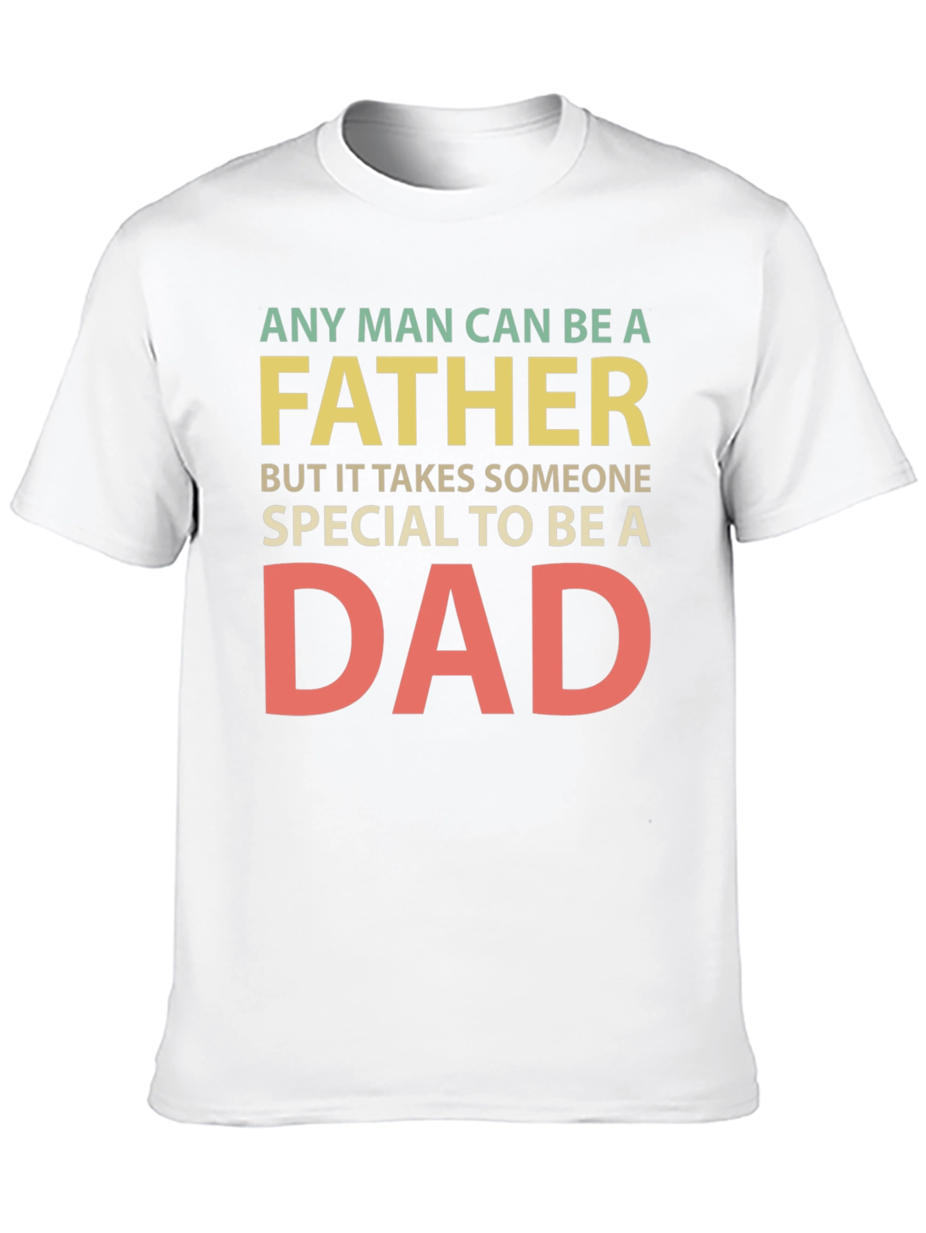 Camiseta Negra Padre Especial para Hombre