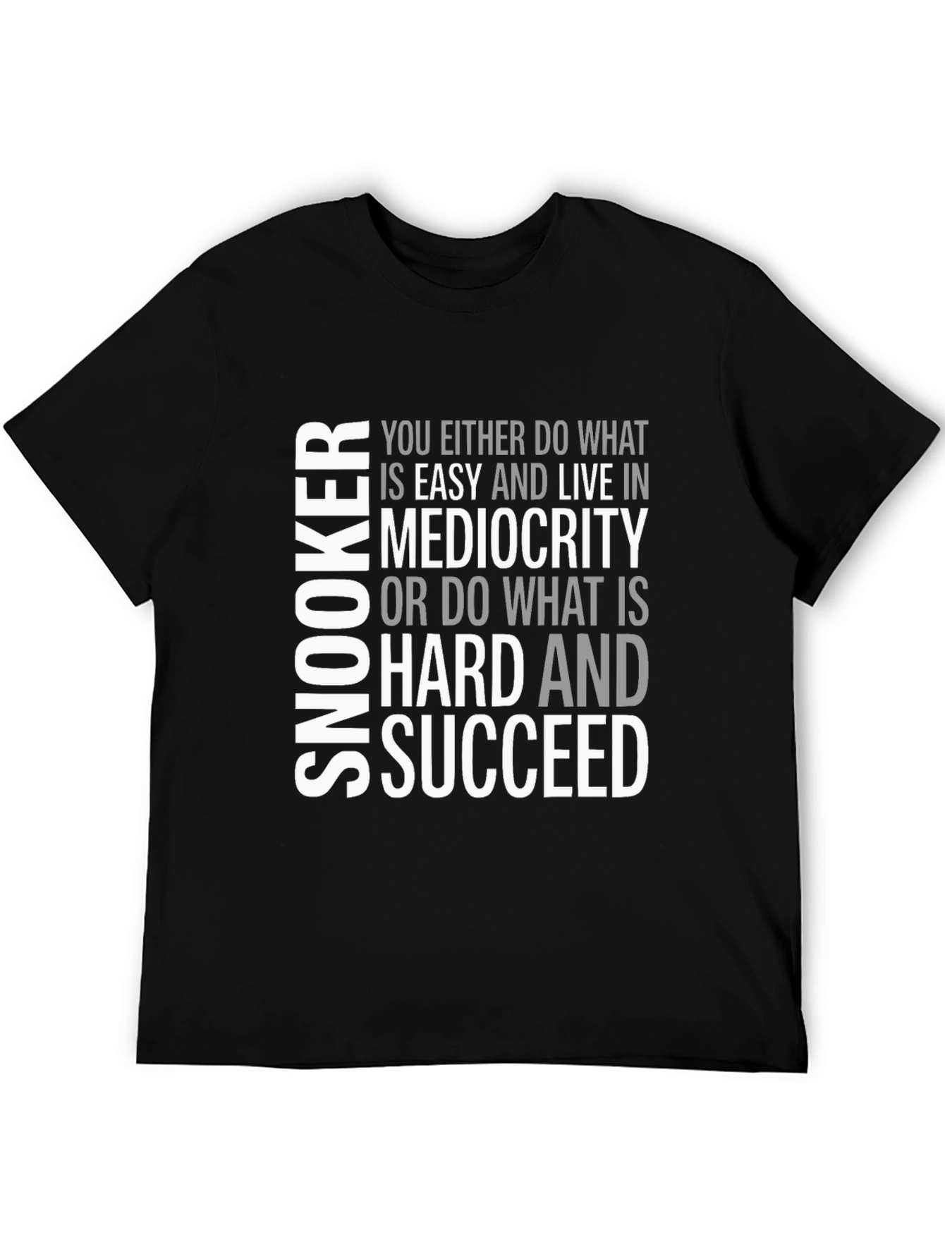 Camiseta Negra Snooker: Elige el Éxito