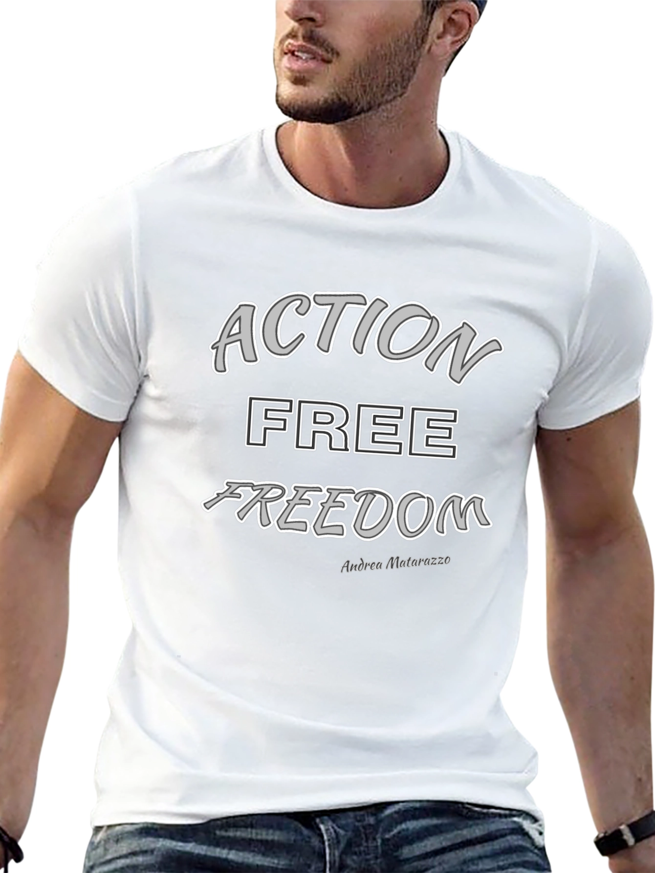 Action Free Freedom Graphic T-Shirt