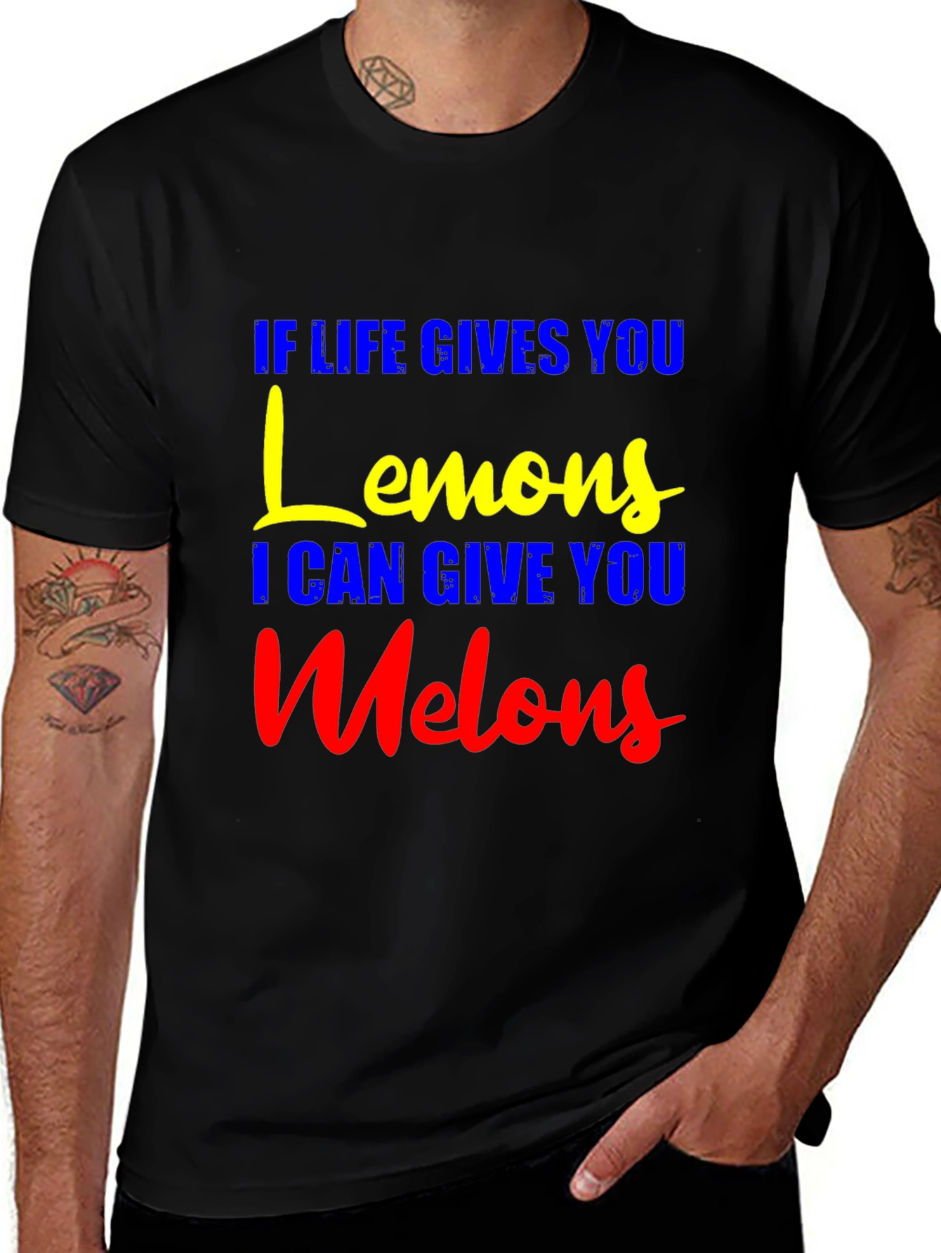 Camiseta Hombre - Si la vida te da limones...
