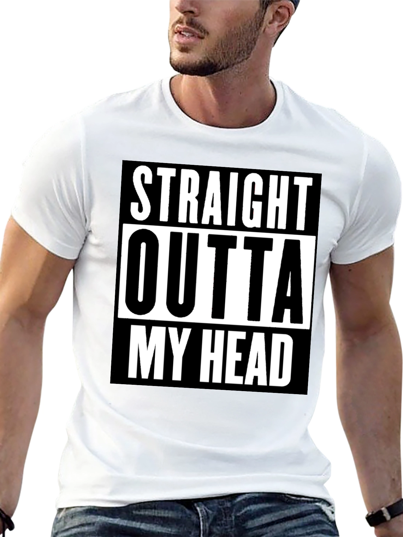 Camiseta Negra: Directo Desde Mi Cabeza