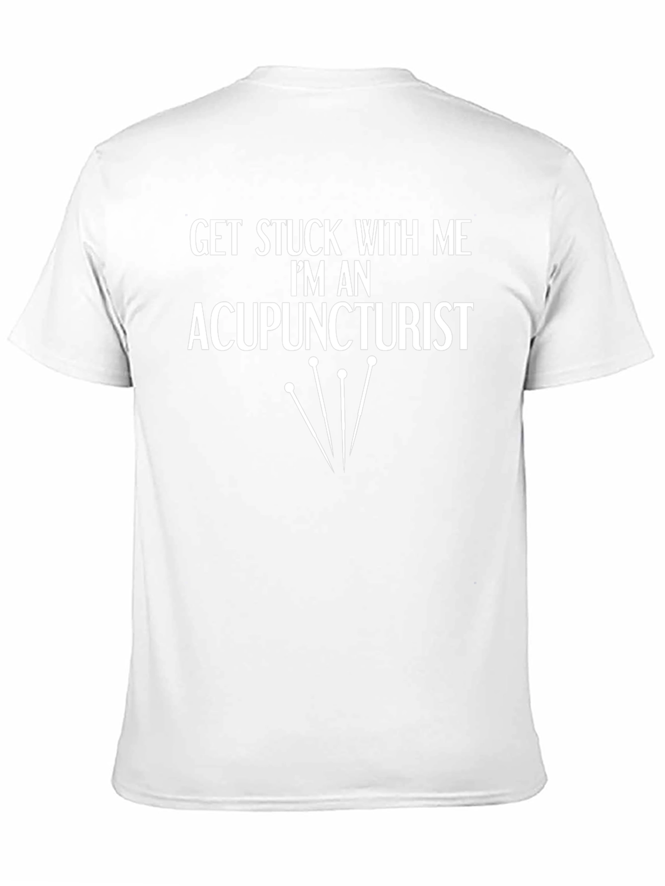 Camiseta Negra Acupunturista: ¡Déjate Pinchar con Estilo!