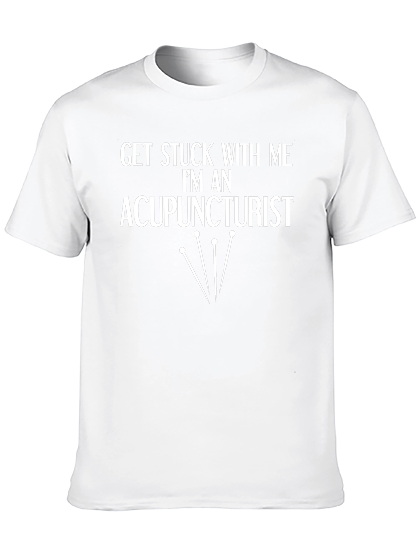 Camiseta Negra Acupunturista: ¡Déjate Pinchar con Estilo!