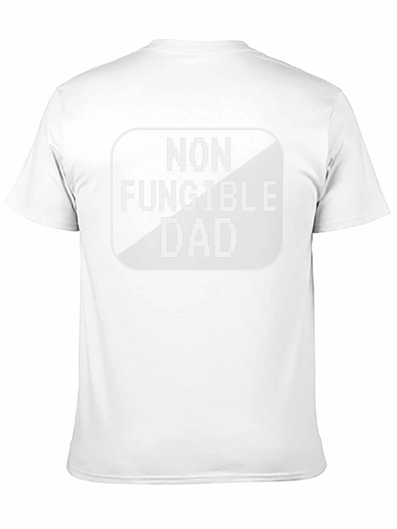 Camiseta Negra Non Fungible Dad para Papás Modernos