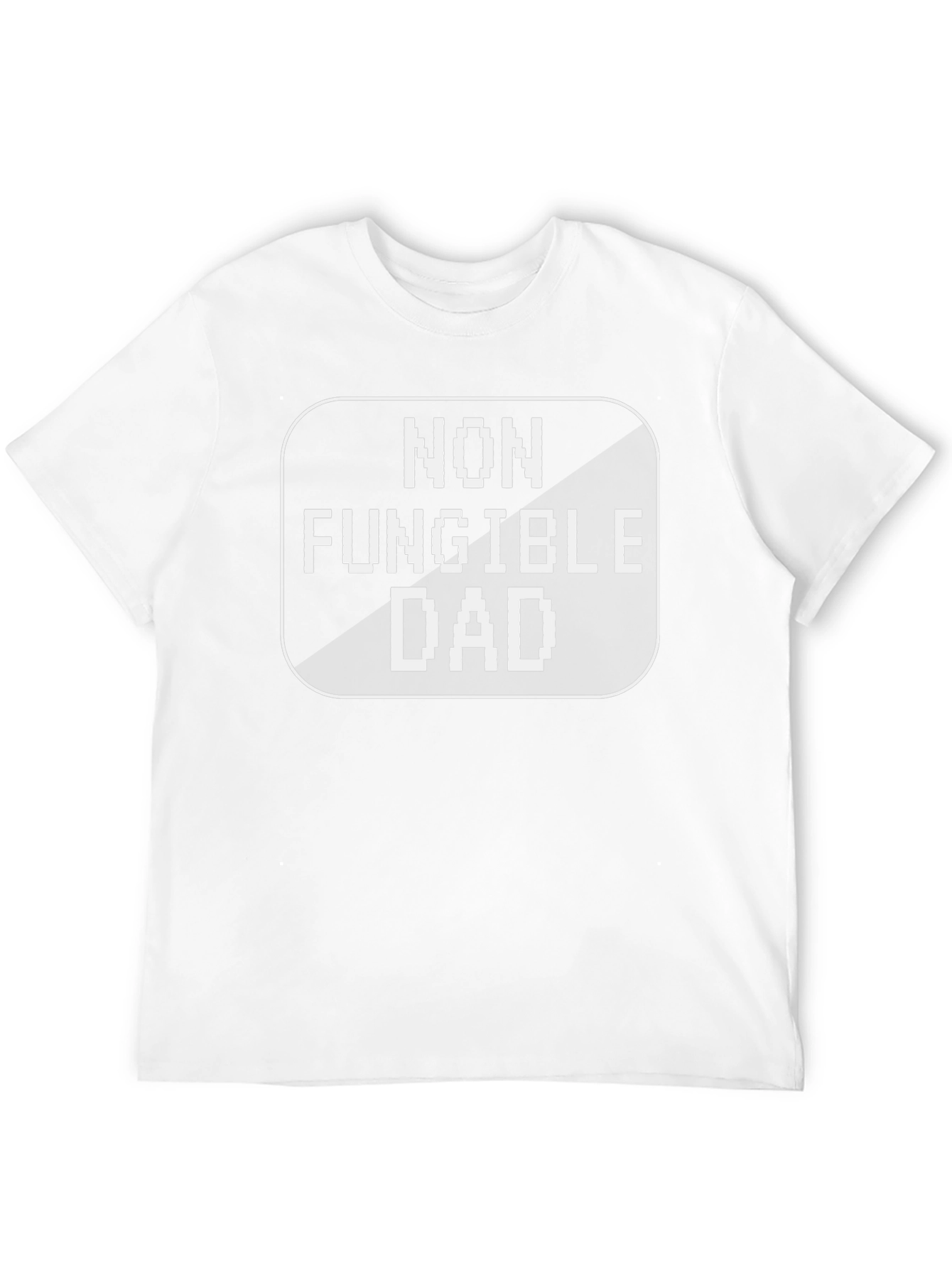 Camiseta Negra Non Fungible Dad para Papás Modernos