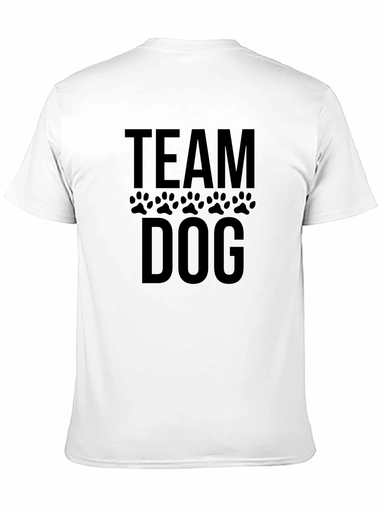 Camiseta Negra Team Dog