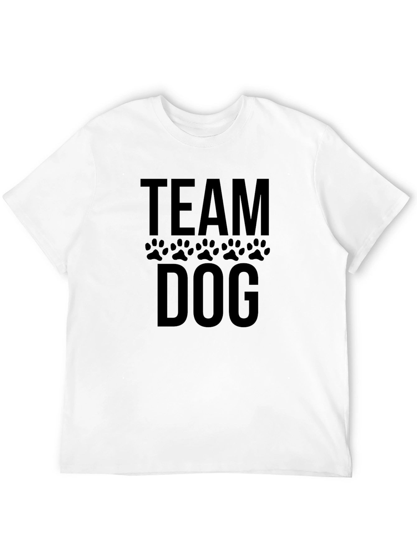 Camiseta Negra Team Dog