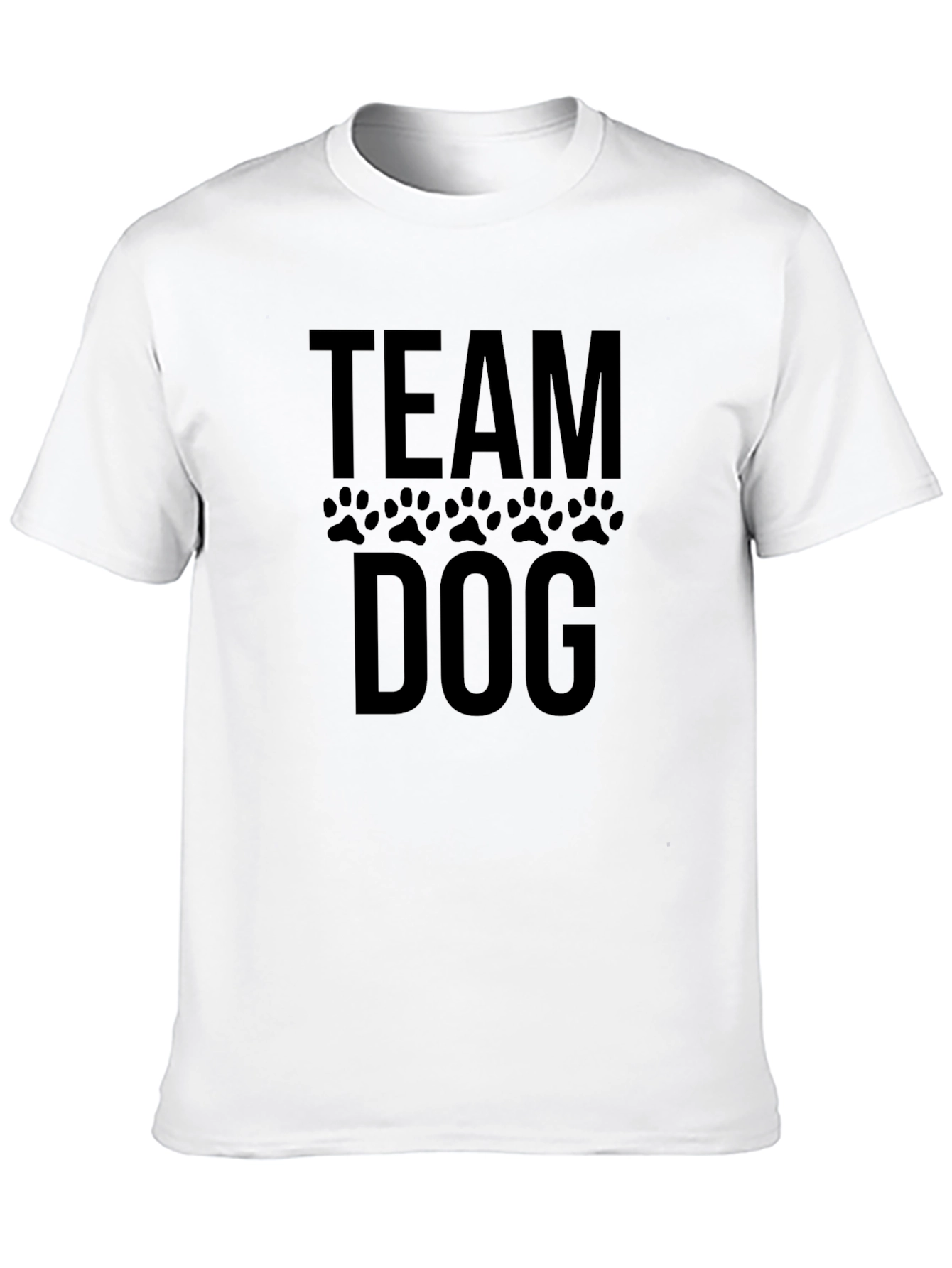 Camiseta Negra Team Dog