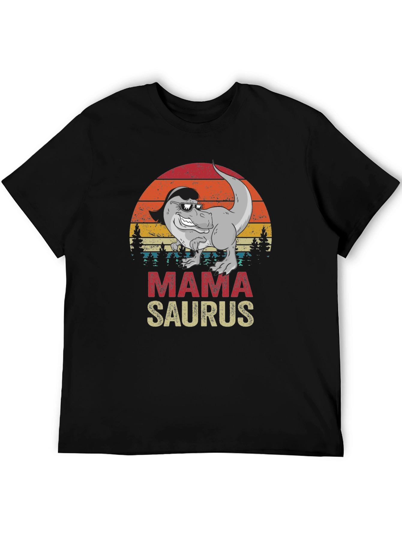 Camiseta Mama Saurus Divertida para Mamás
