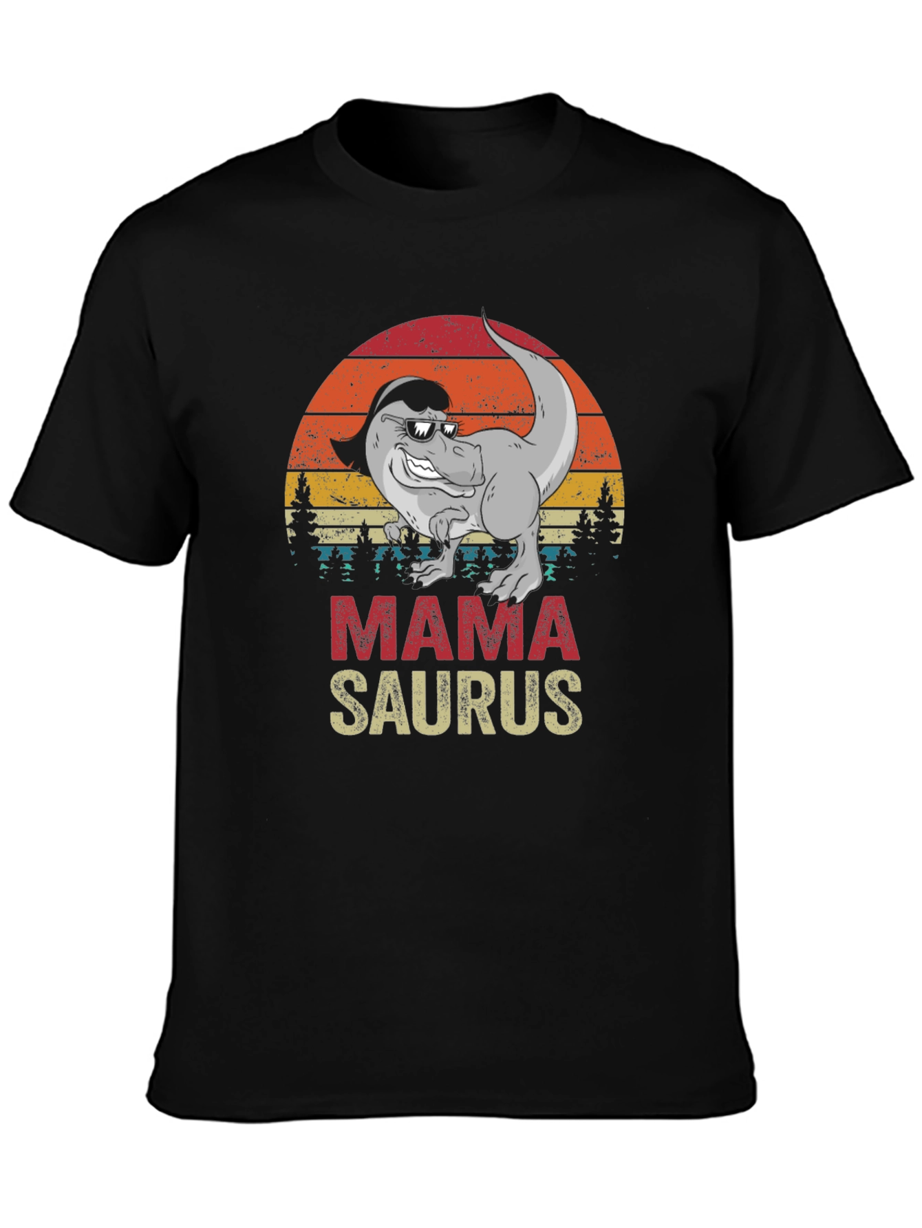 Camiseta Mama Saurus Divertida para Mamás