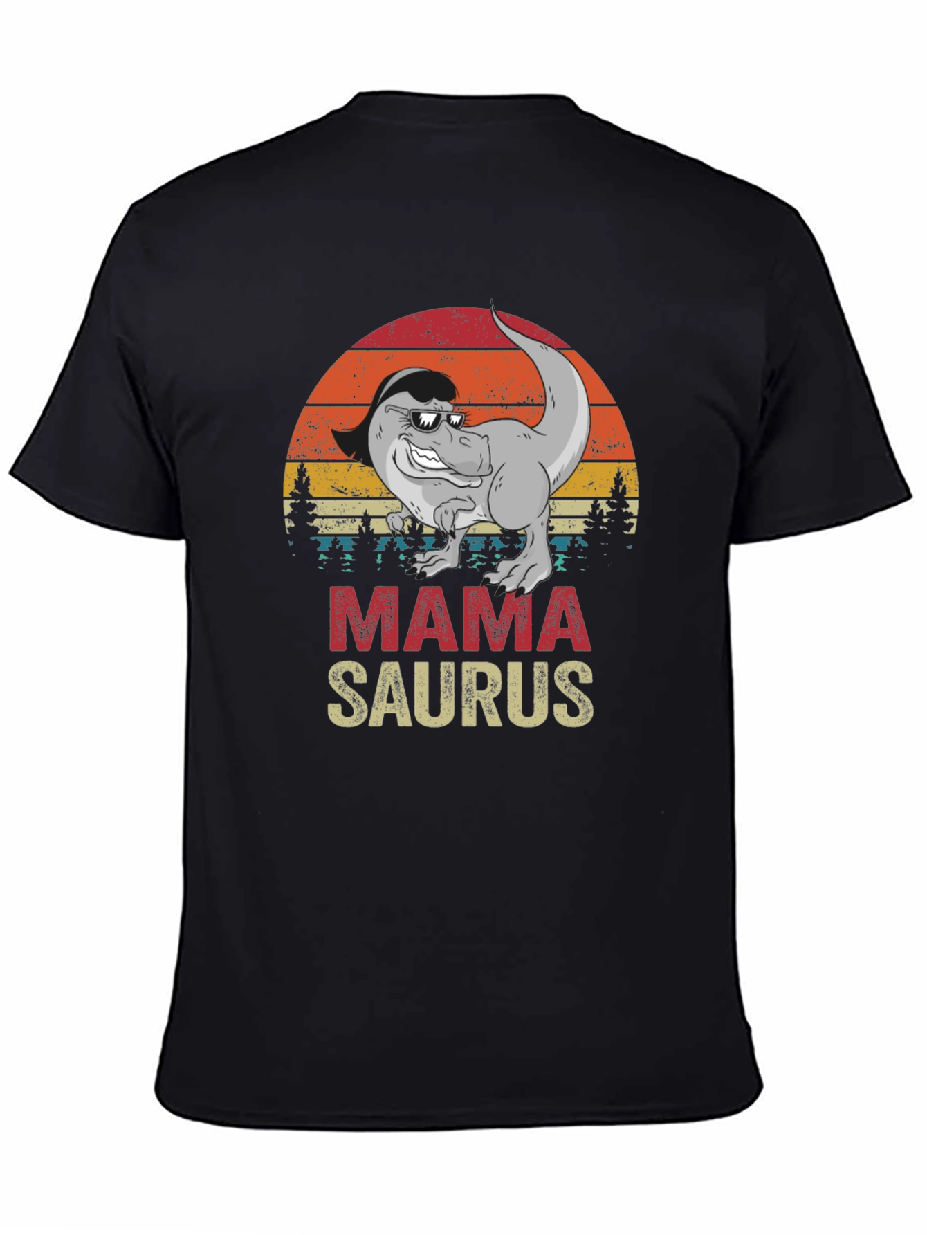 Camiseta Mama Saurus Divertida para Mamás