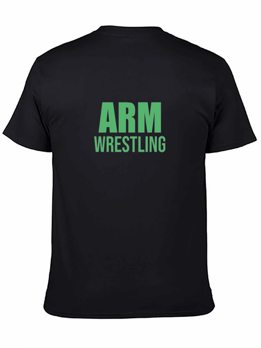 Camiseta Negra Arm Wrestling para Hombre