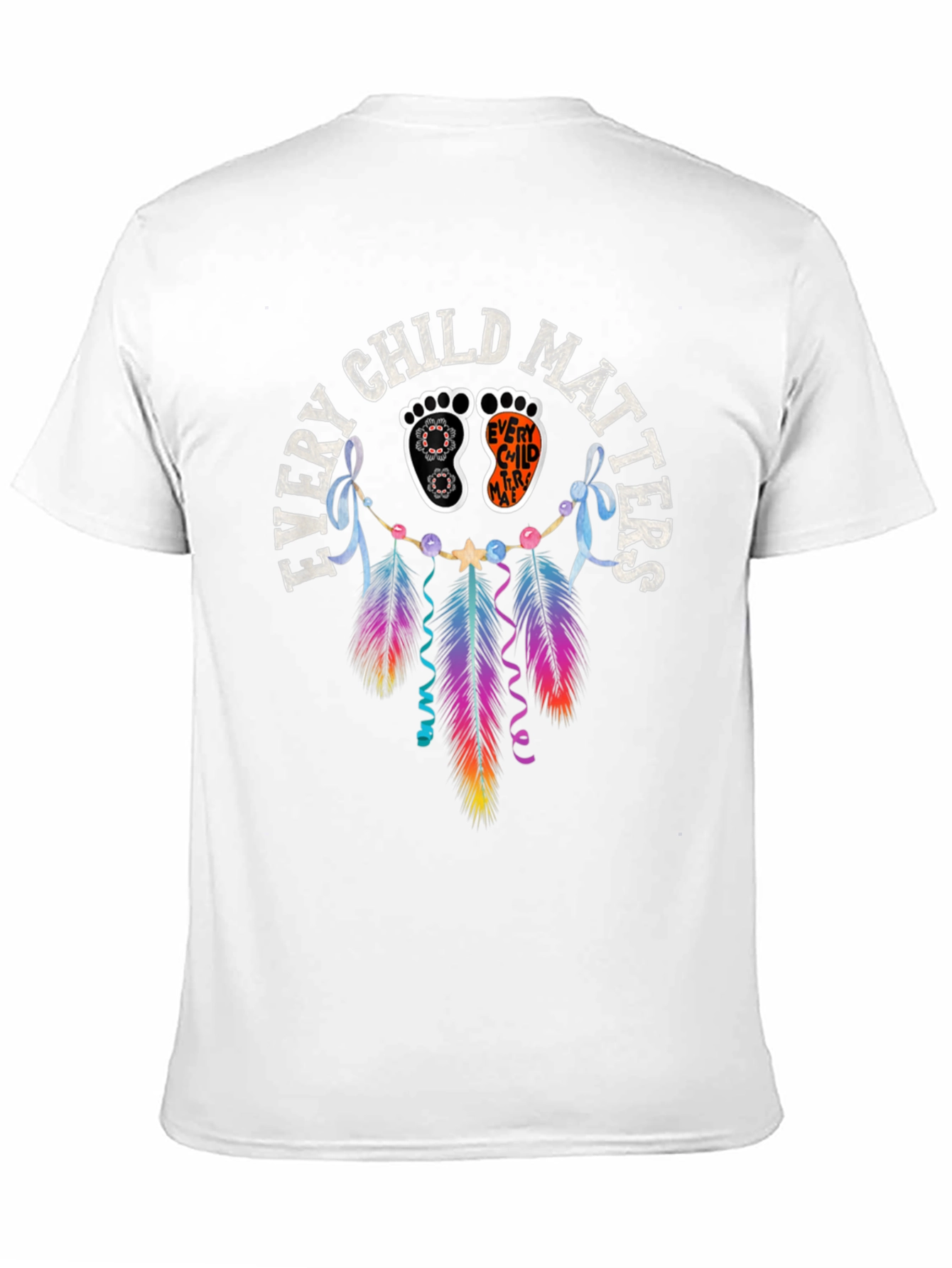 Camiseta Every Child Matters Diseño de Pies