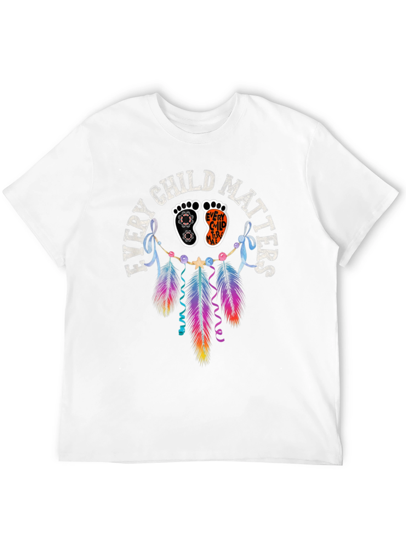 Camiseta Every Child Matters Diseño de Pies