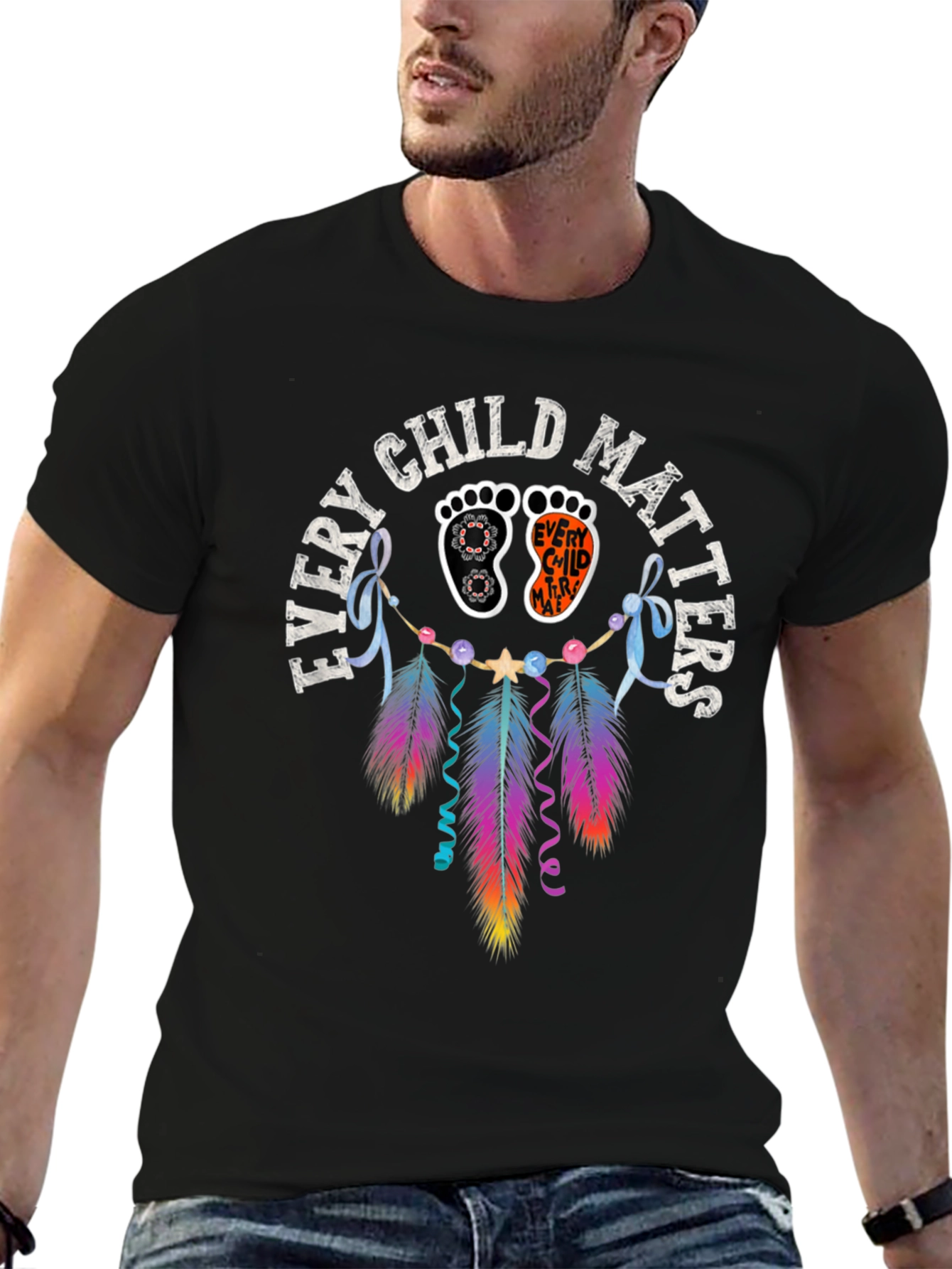 Camiseta Every Child Matters Diseño de Pies