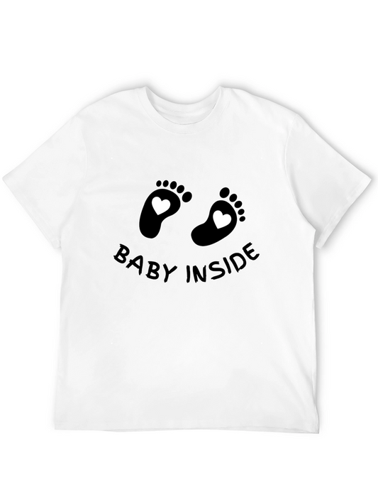 Camiseta Negra con Diseño de Bebé a Bordo