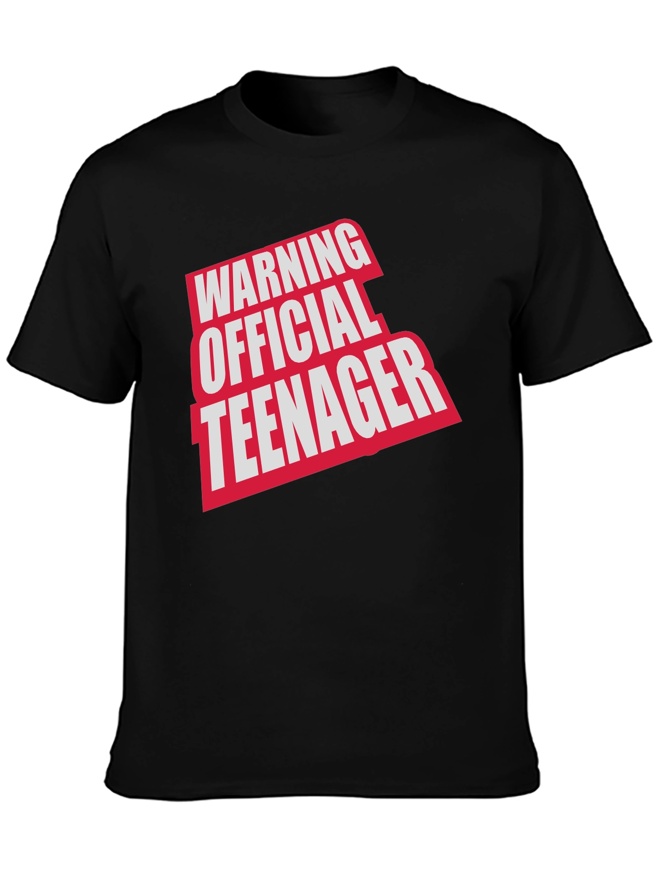Camiseta Negra Official Teenager