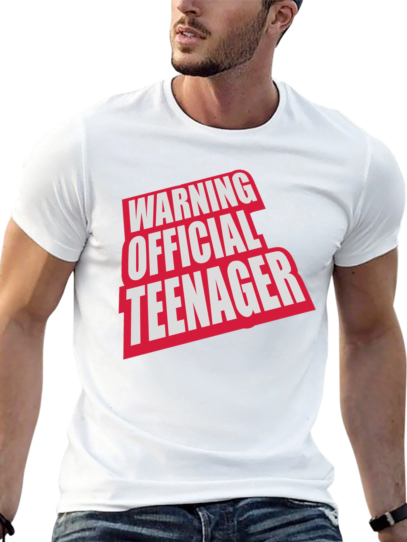 Camiseta Negra Official Teenager