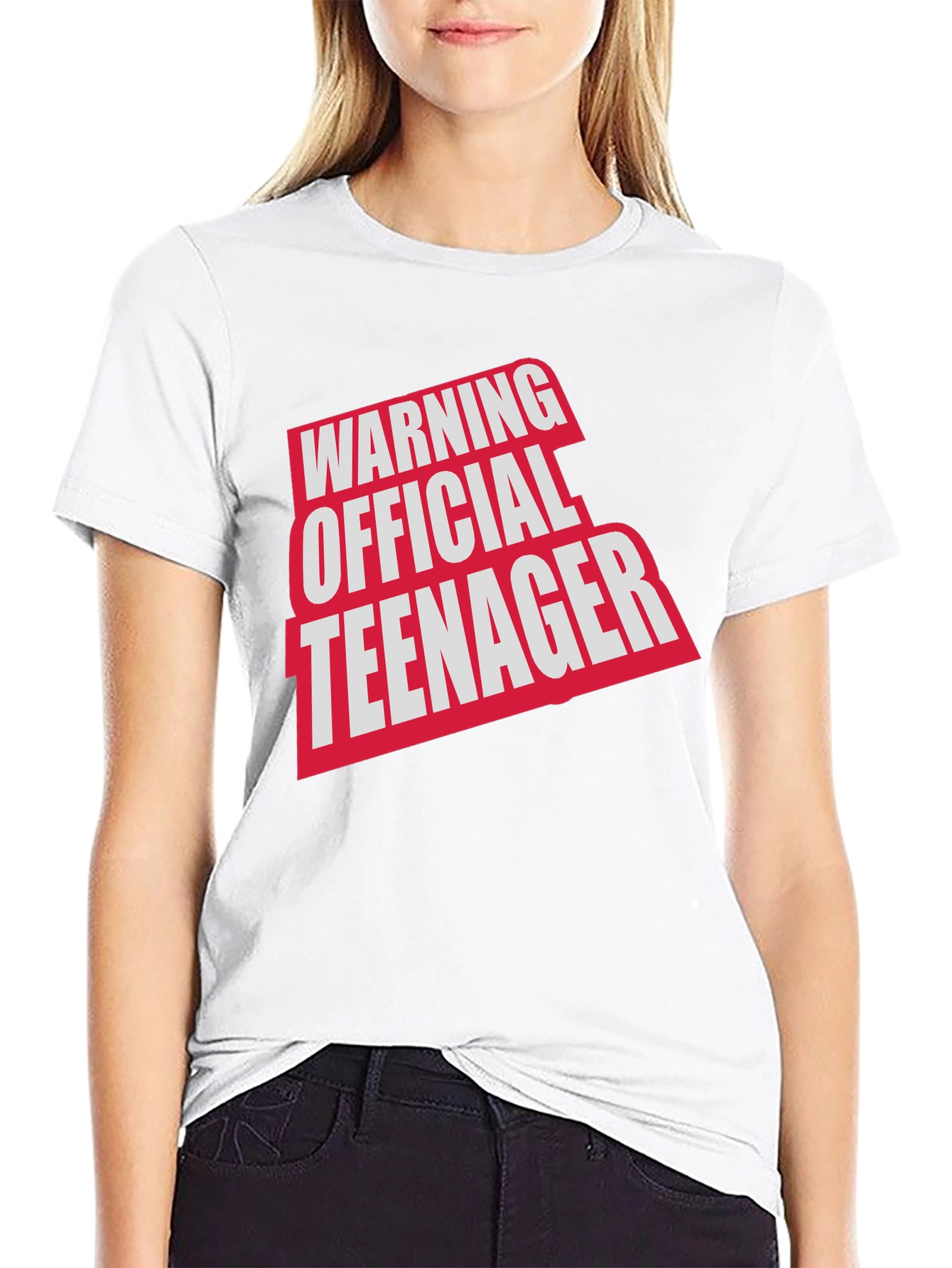 Camiseta Negra Official Teenager