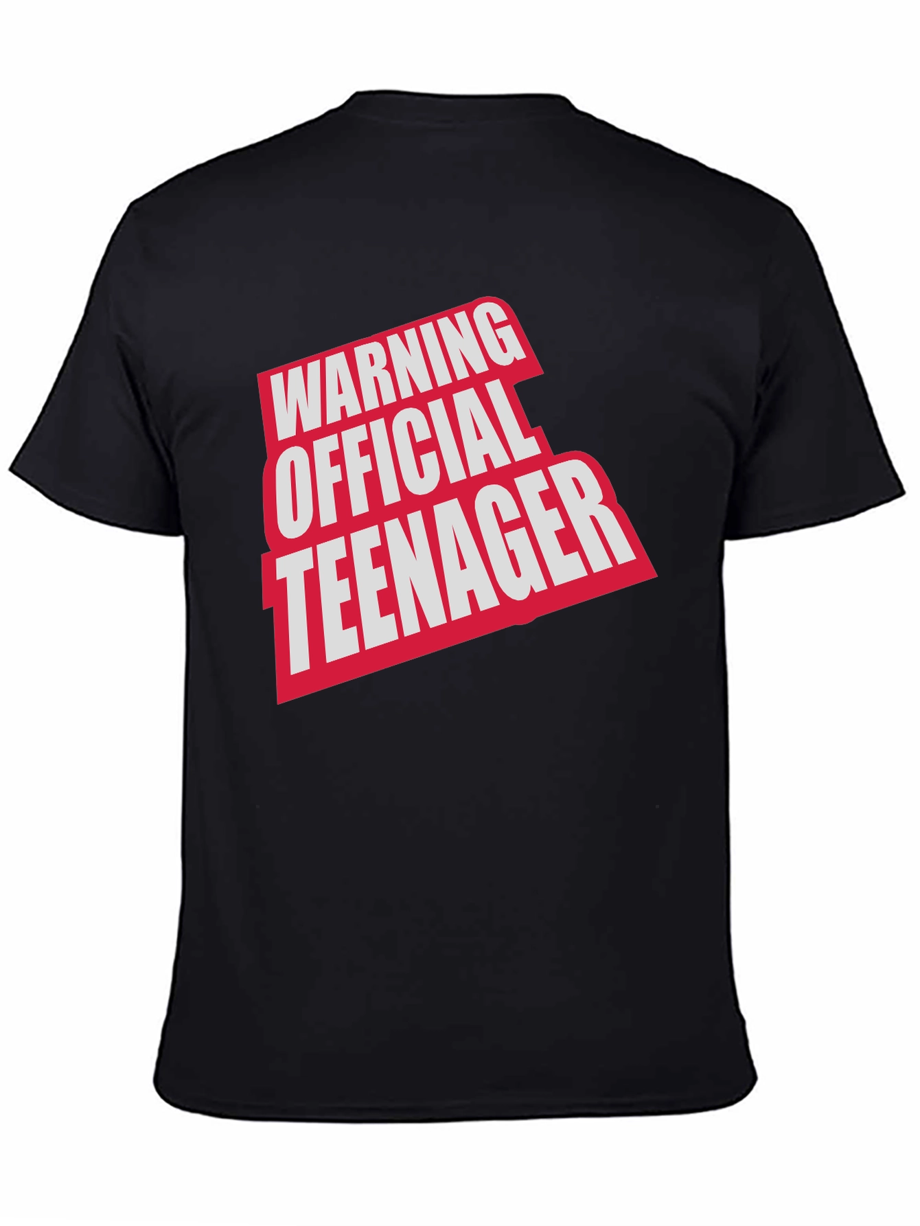 Camiseta Negra Official Teenager
