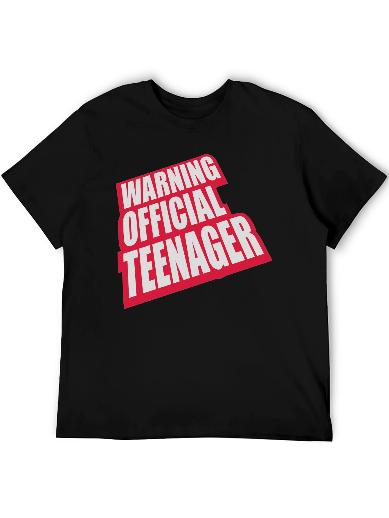 Camiseta Negra Official Teenager
