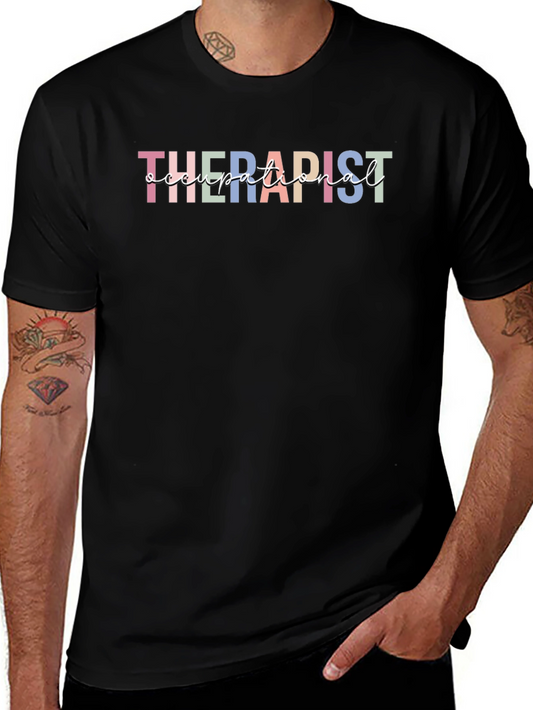 Occupational Therapist T-Shirt - Colorful Design