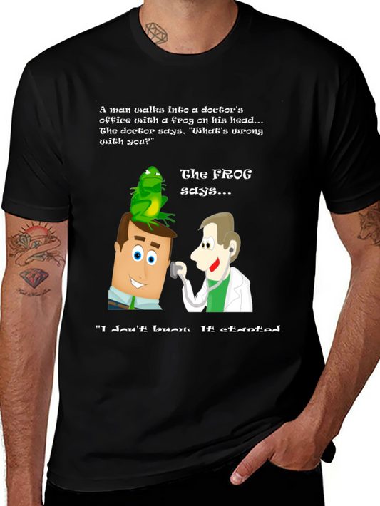 Frog Doctor Humor Graphic T-Shirt