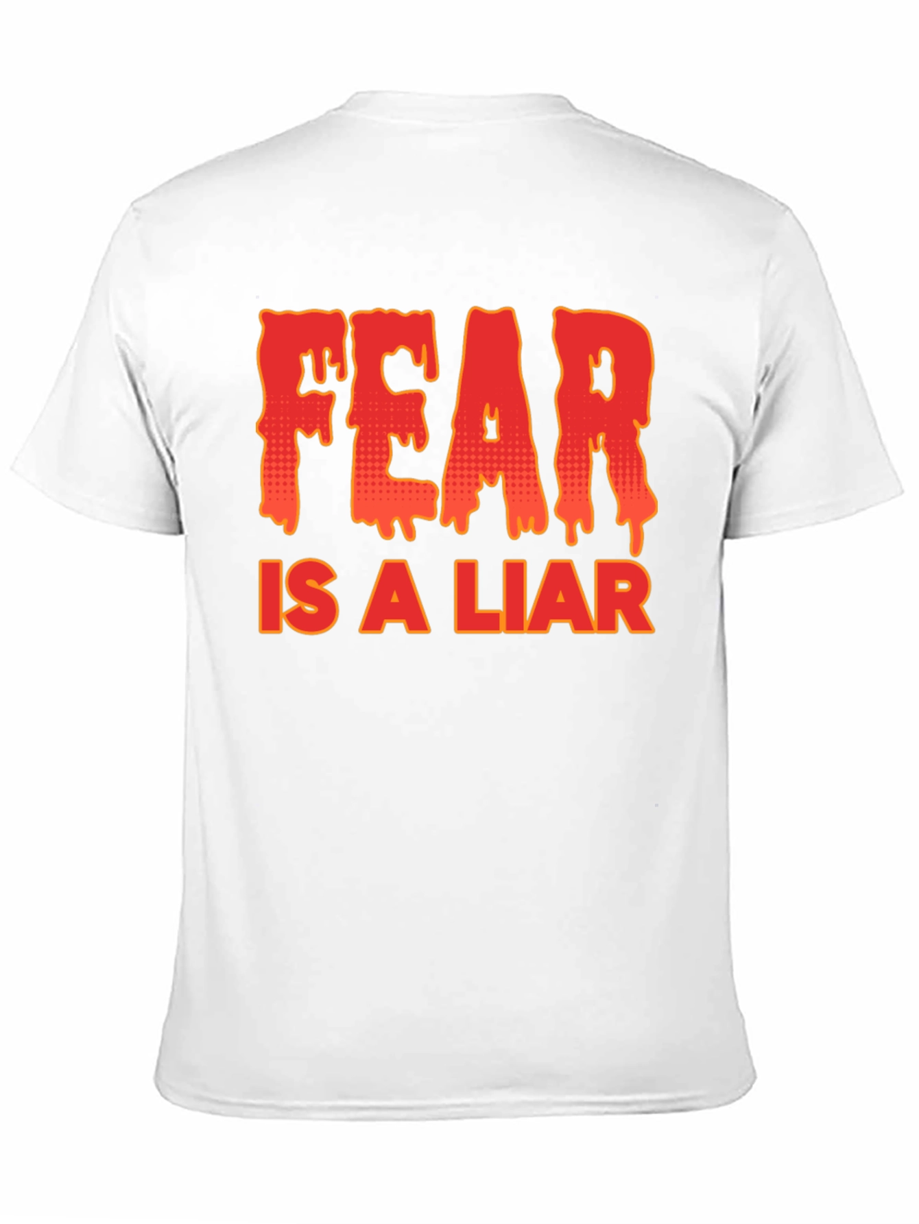 Camiseta Negra El Miedo es un Mentiroso