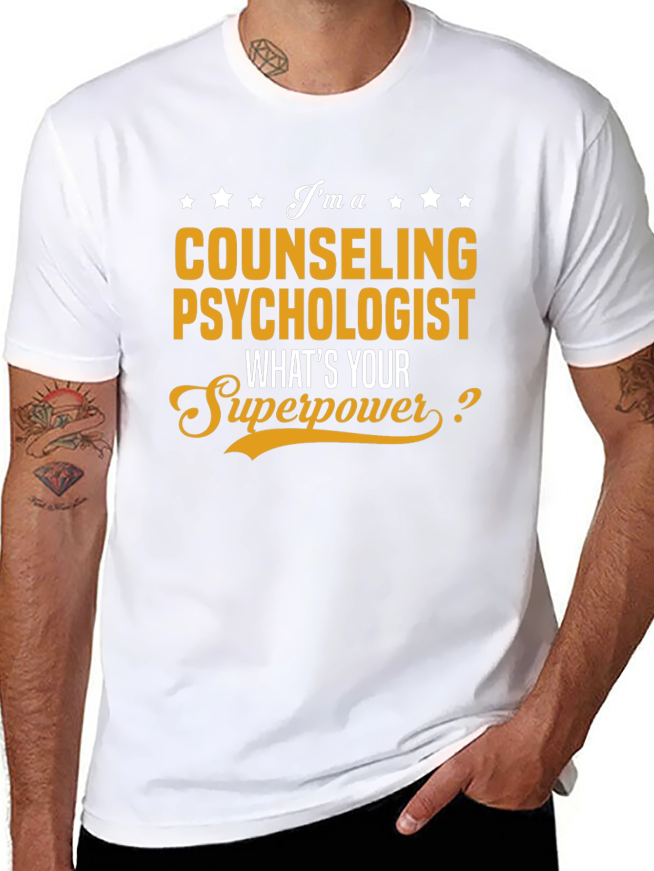 Camiseta Psicólogo Superpoder