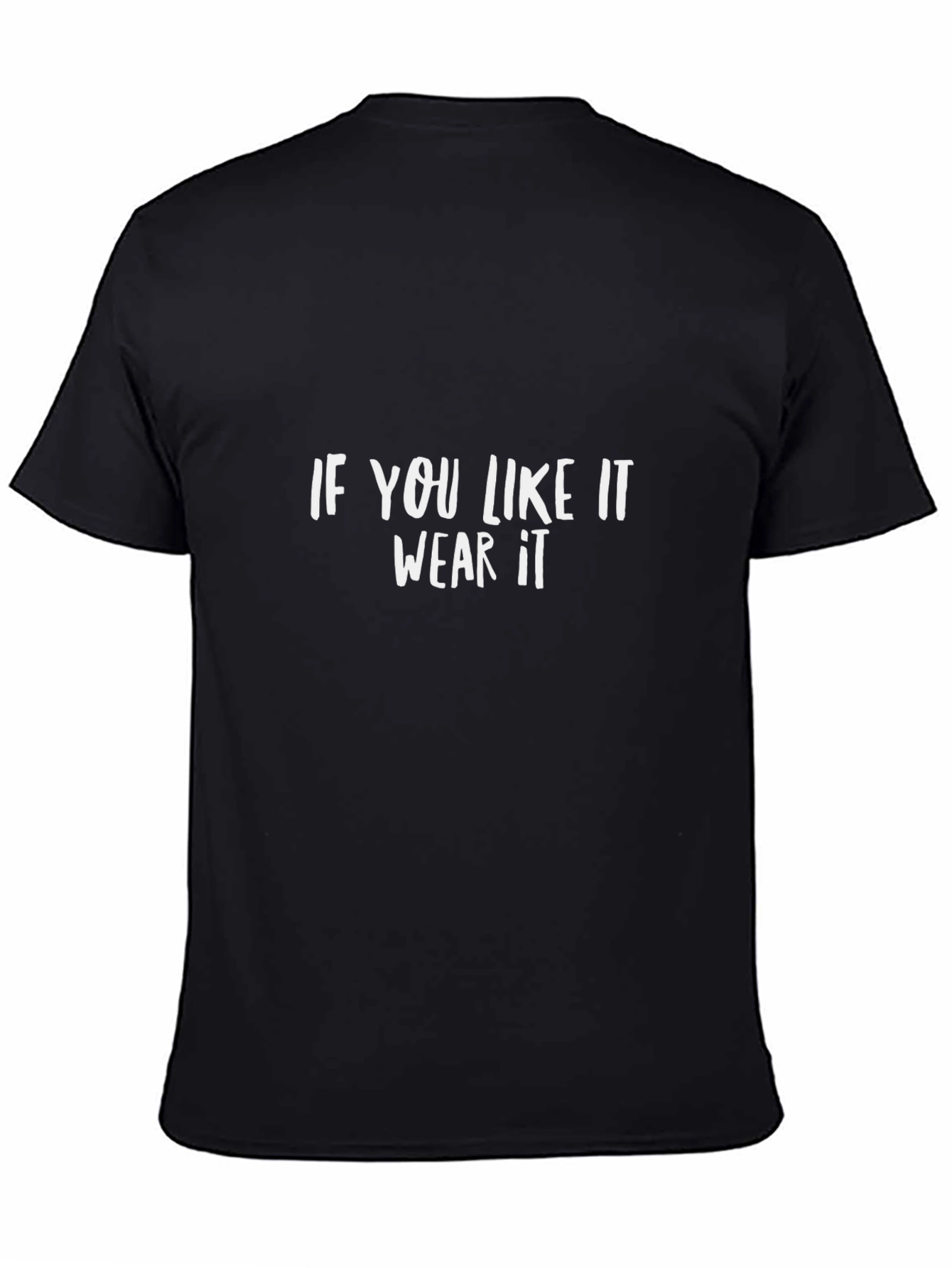 Camiseta Negra con Frase Si te gusta úsala