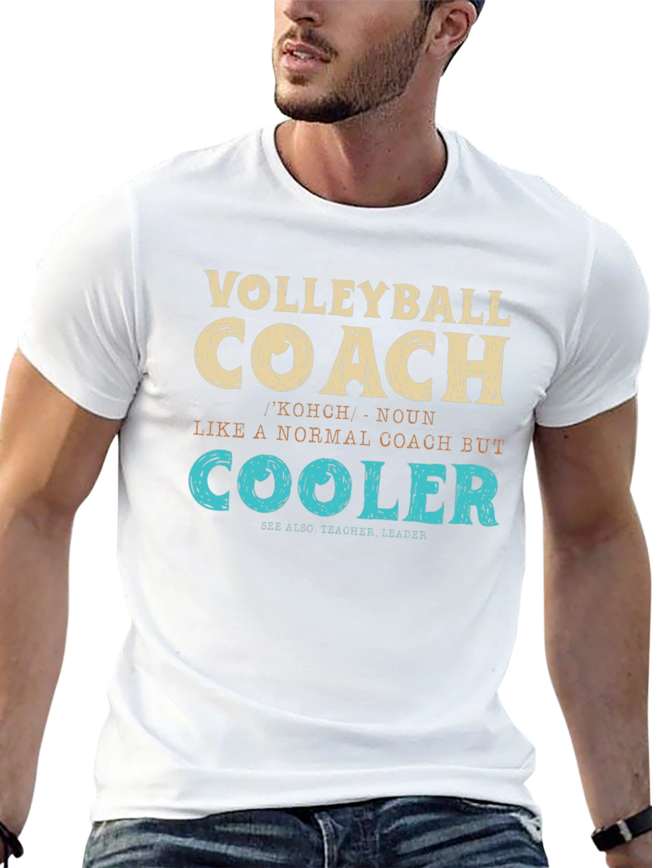 Camiseta Entrenador de Voleibol Cool