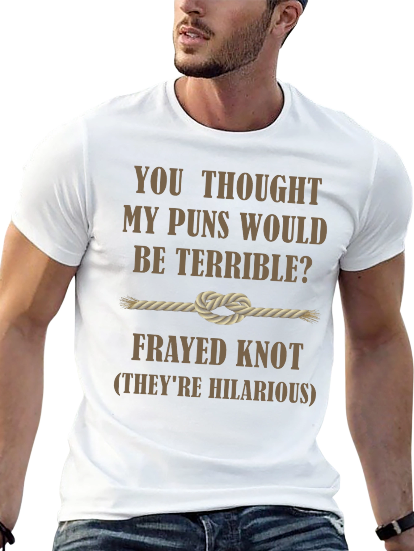 Camiseta Humorística Nudo Deshilachado: ¡Puns Hilarantes!