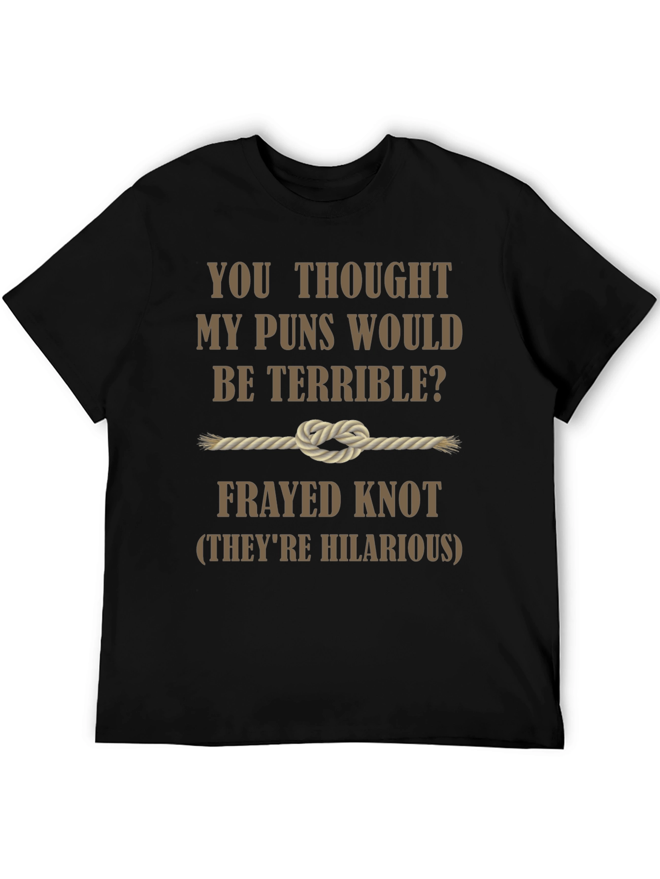 Camiseta Humorística Nudo Deshilachado: ¡Puns Hilarantes!