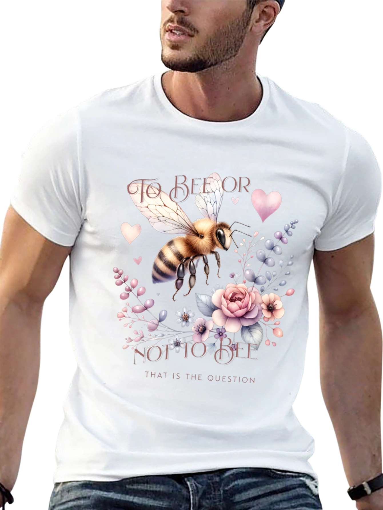 Camiseta Negra: To Bee or Not to Bee