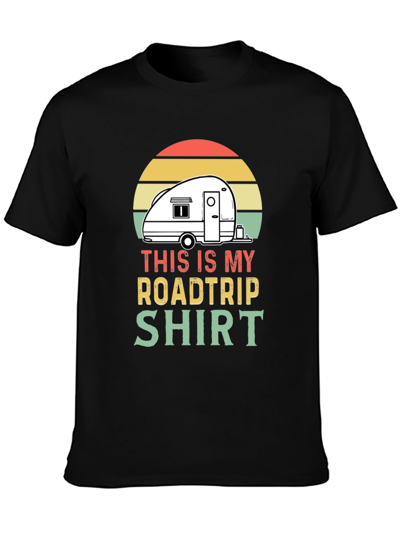 Camiseta Negra This is my Roadtrip Shirt