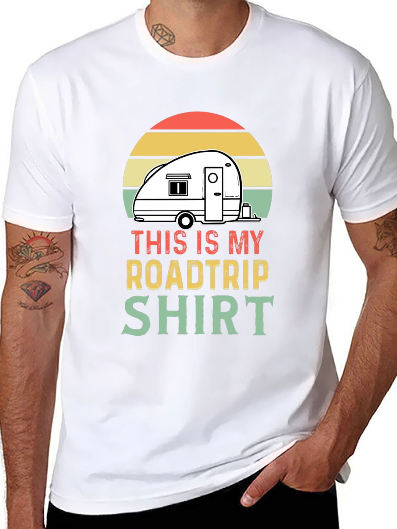 Camiseta Negra This is my Roadtrip Shirt