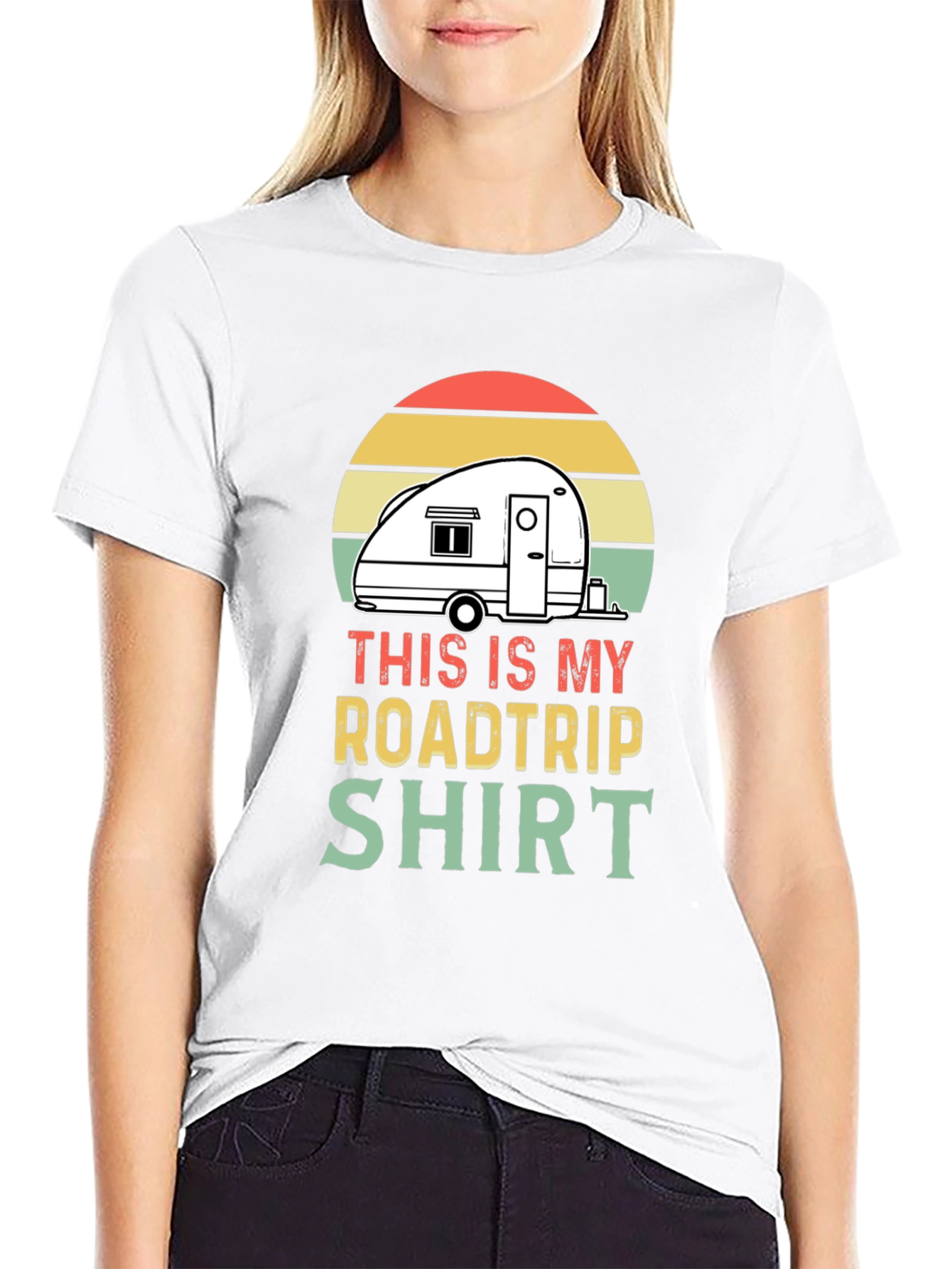 Camiseta Negra This is my Roadtrip Shirt
