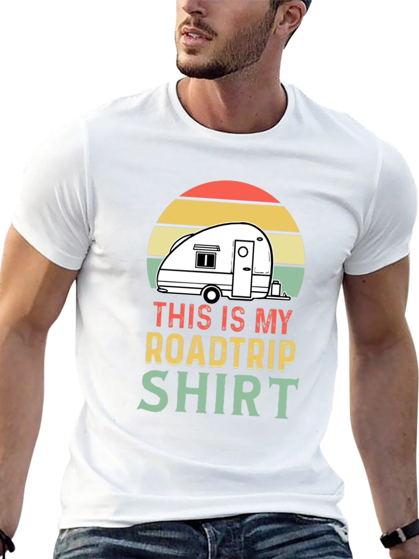 Camiseta Negra This is my Roadtrip Shirt