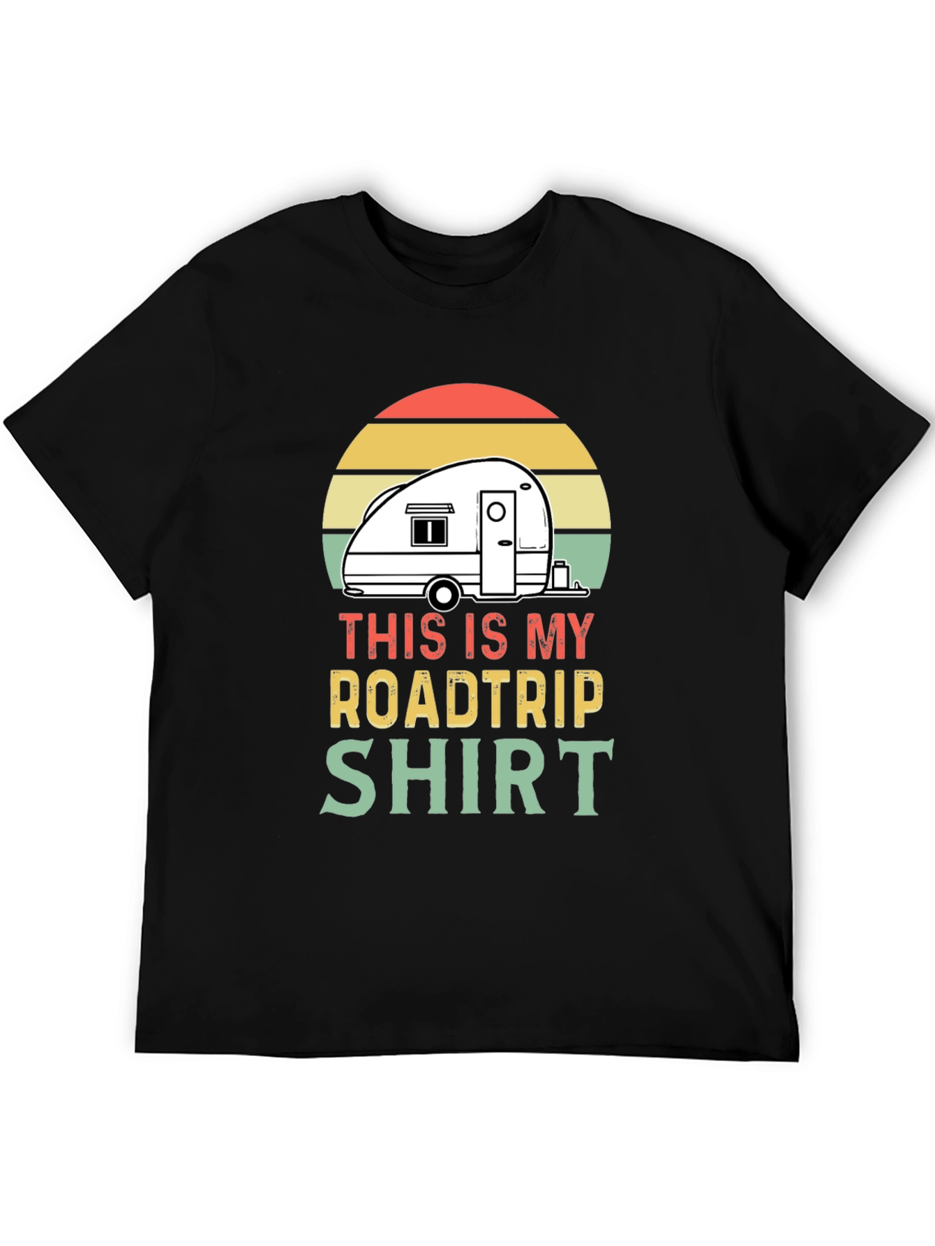 Camiseta Negra This is my Roadtrip Shirt