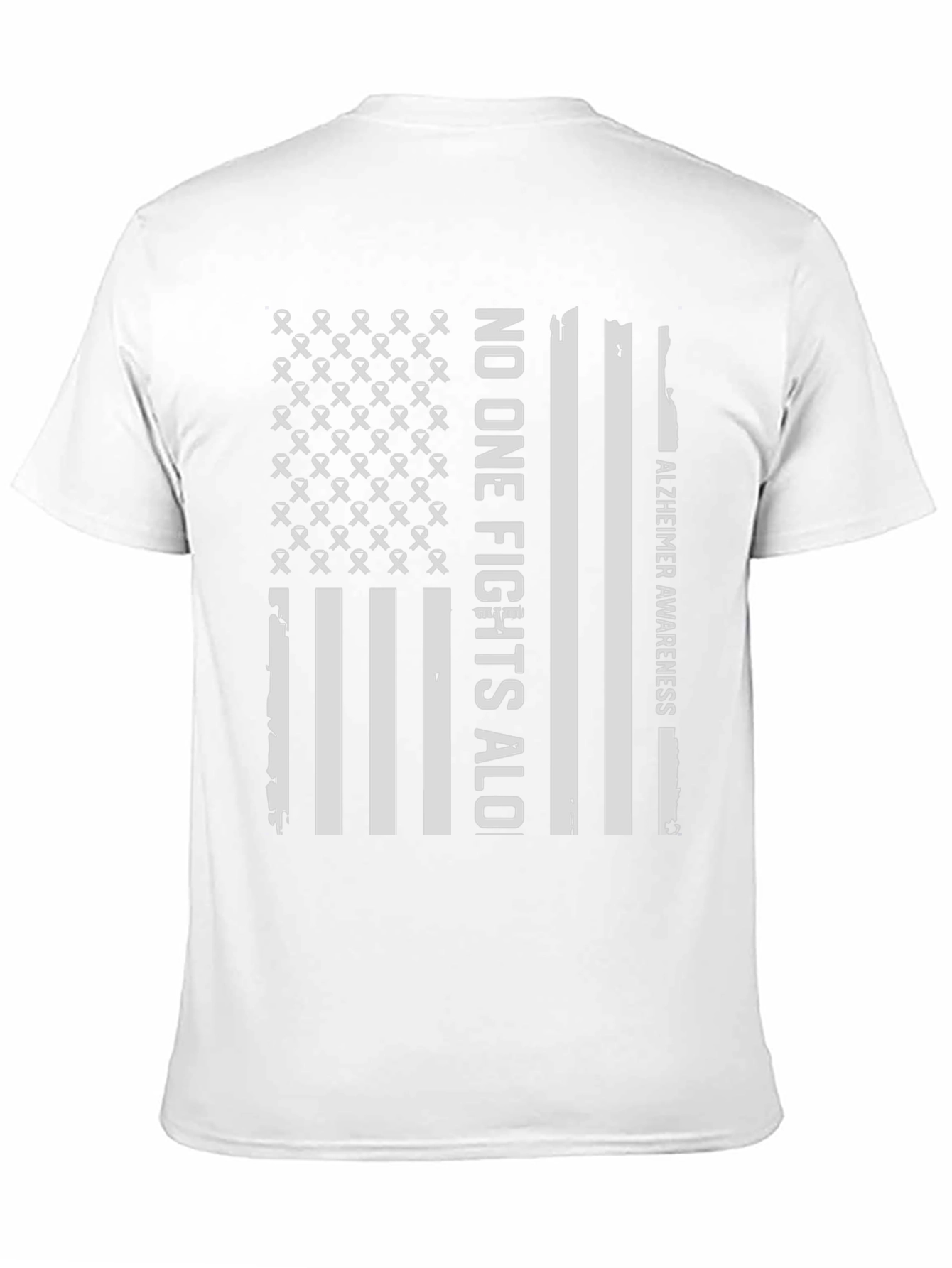 Camiseta Conciencia Alzheimer - Nadie Lucha Solo