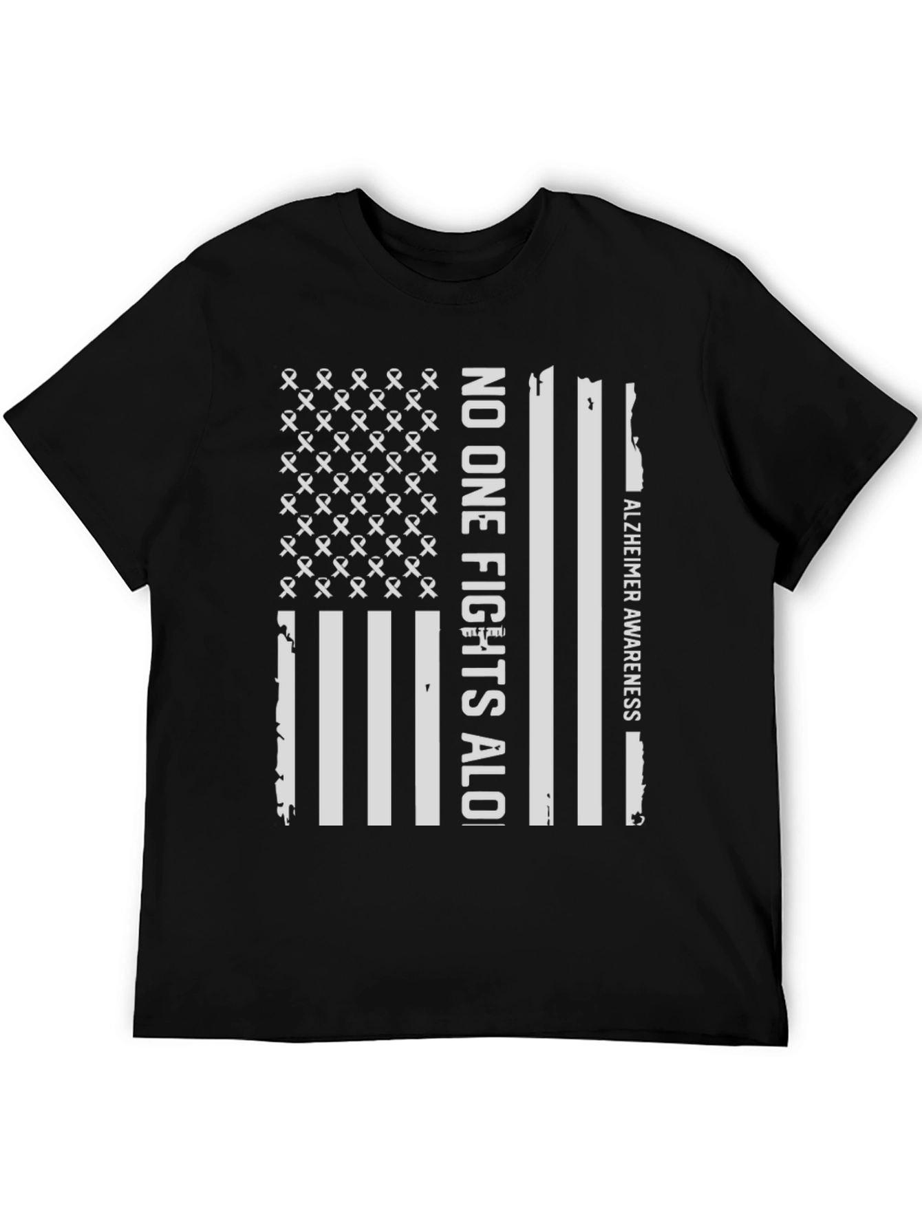 Camiseta Conciencia Alzheimer - Nadie Lucha Solo