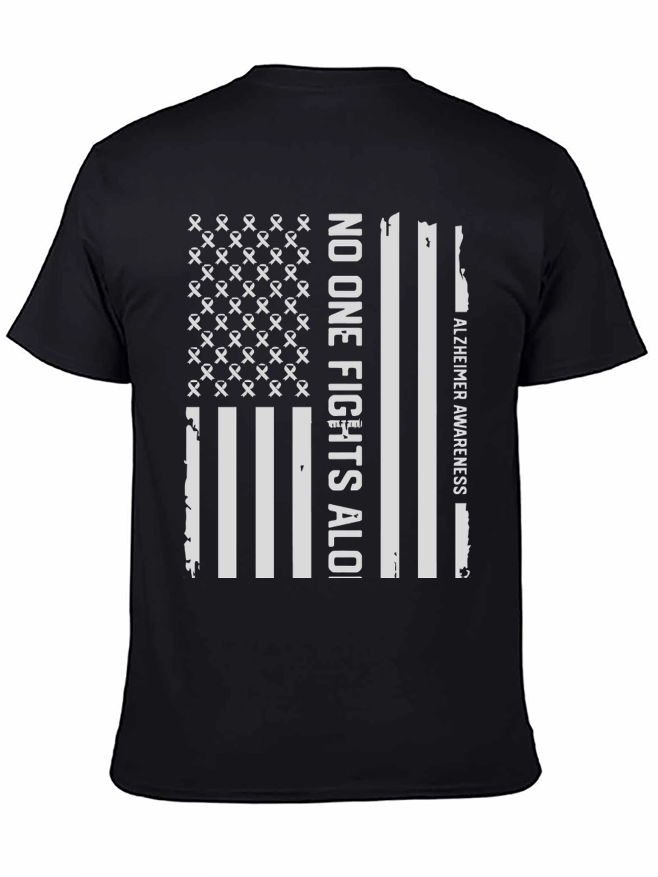 Camiseta Conciencia Alzheimer - Nadie Lucha Solo