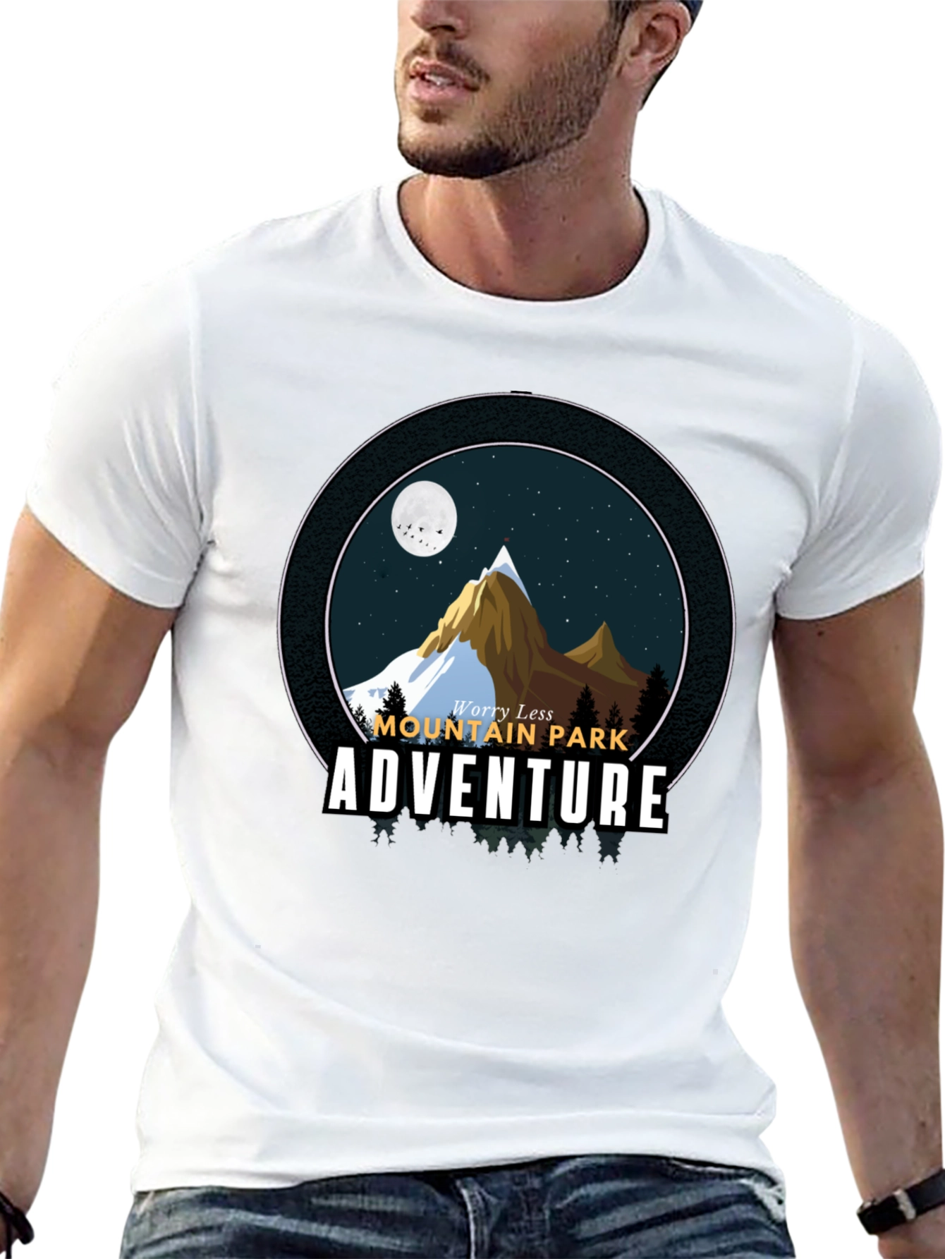 Camiseta Aventura Montaña Worry Less Park